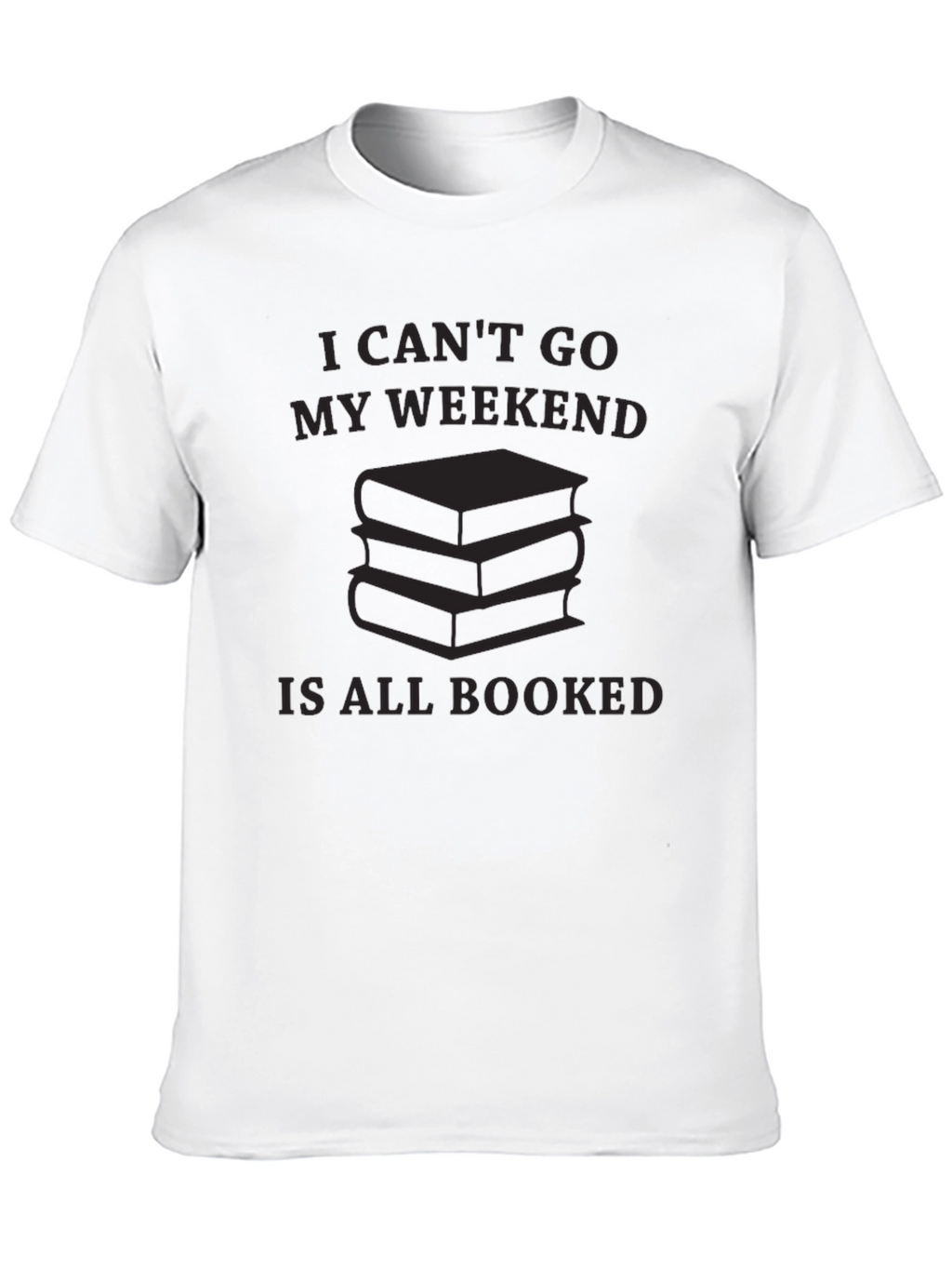 Booked Weekend Graphic T-Shirt