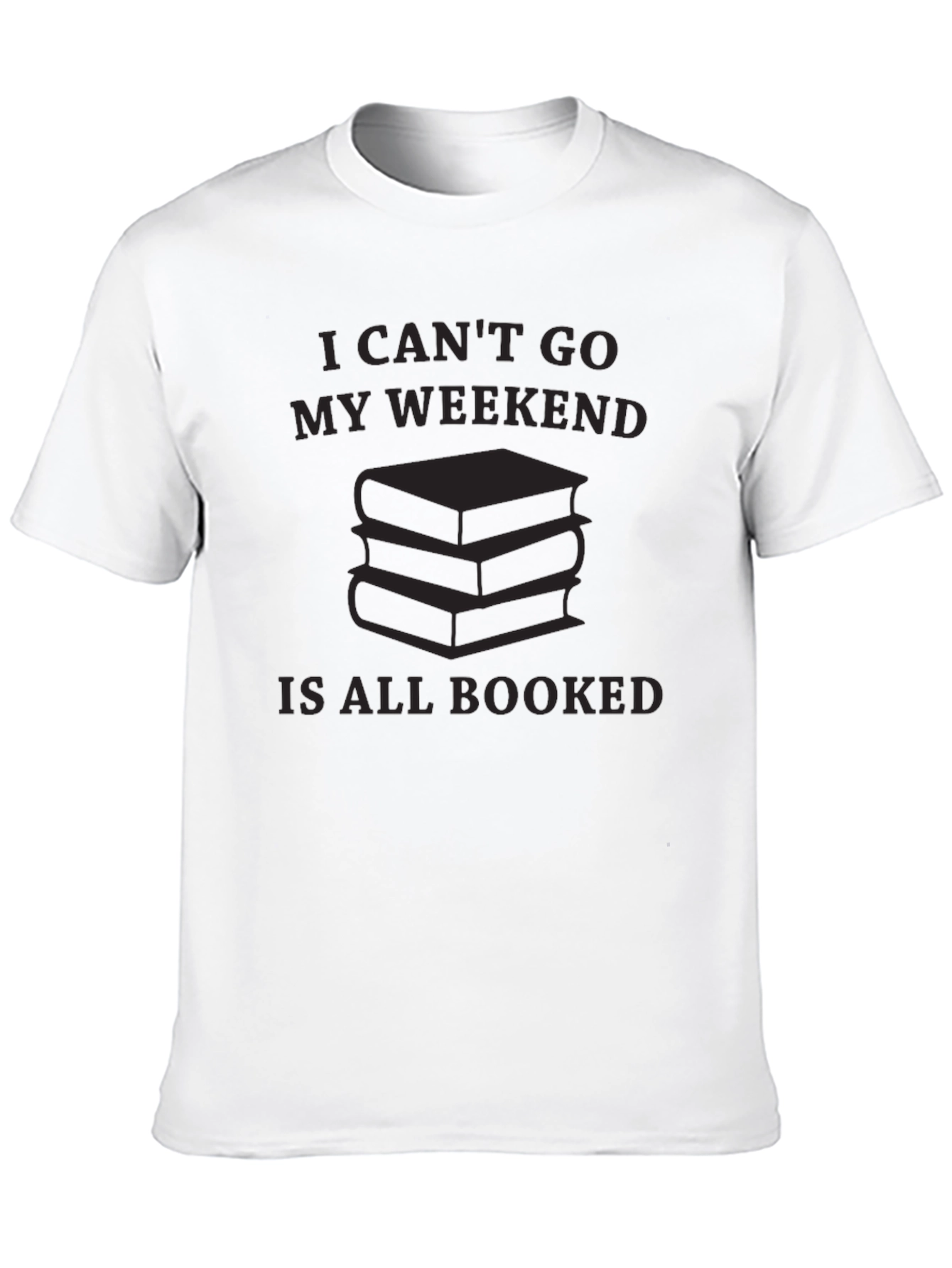 Booked Weekend Graphic T-Shirt