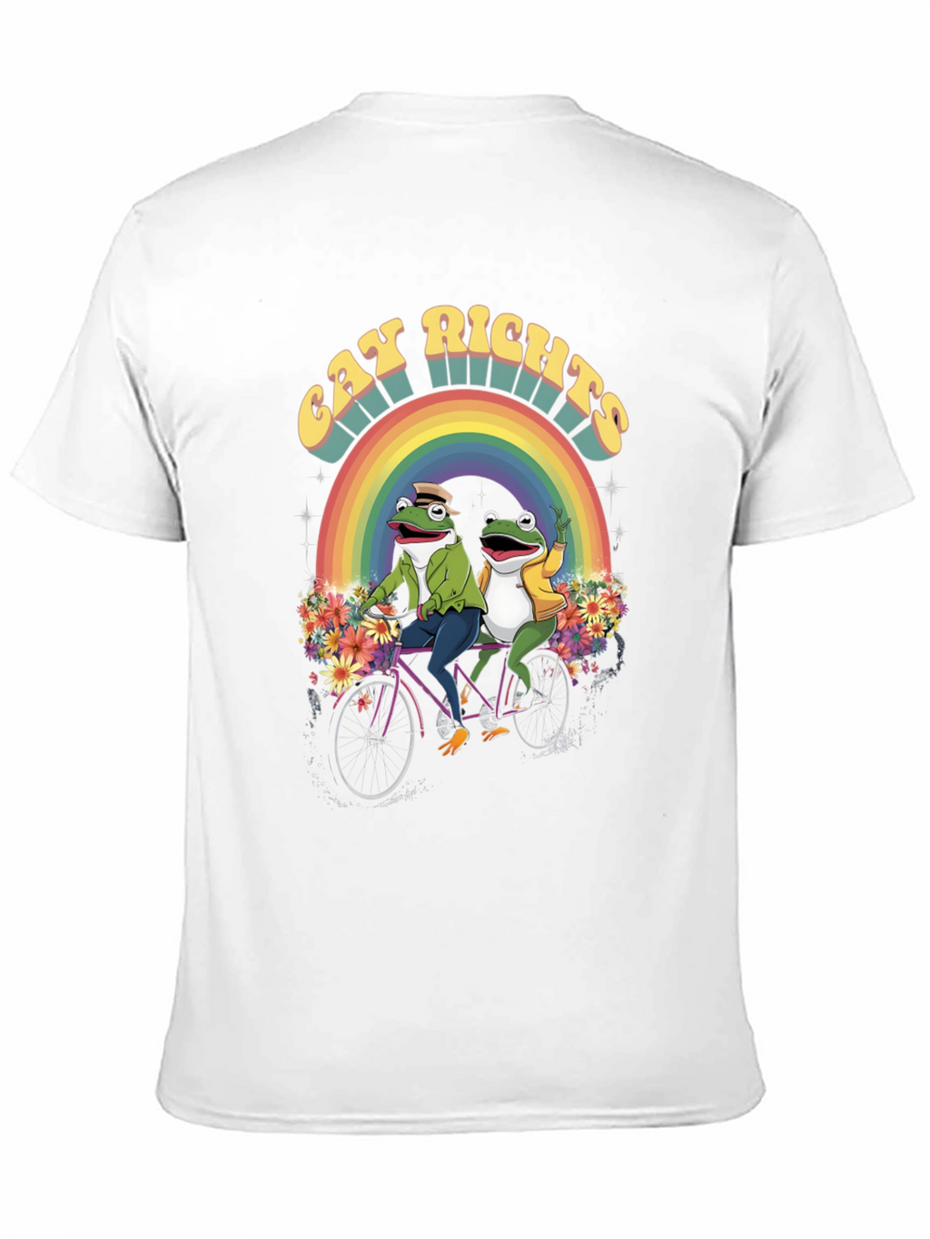 Gay Rights Frogs Rainbow Pride T-Shirt