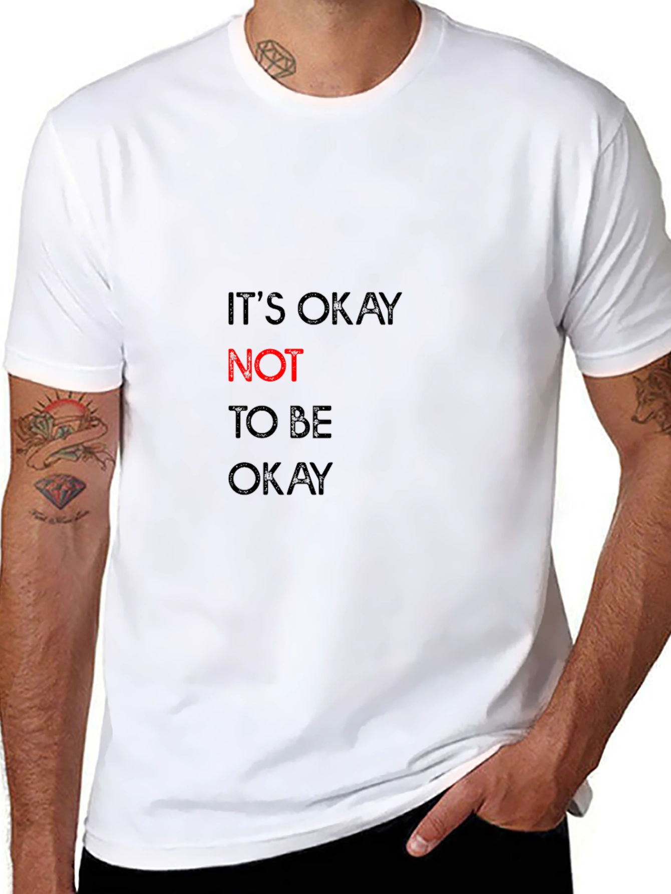 Its Okay Not to Be Okay Graphic Tee