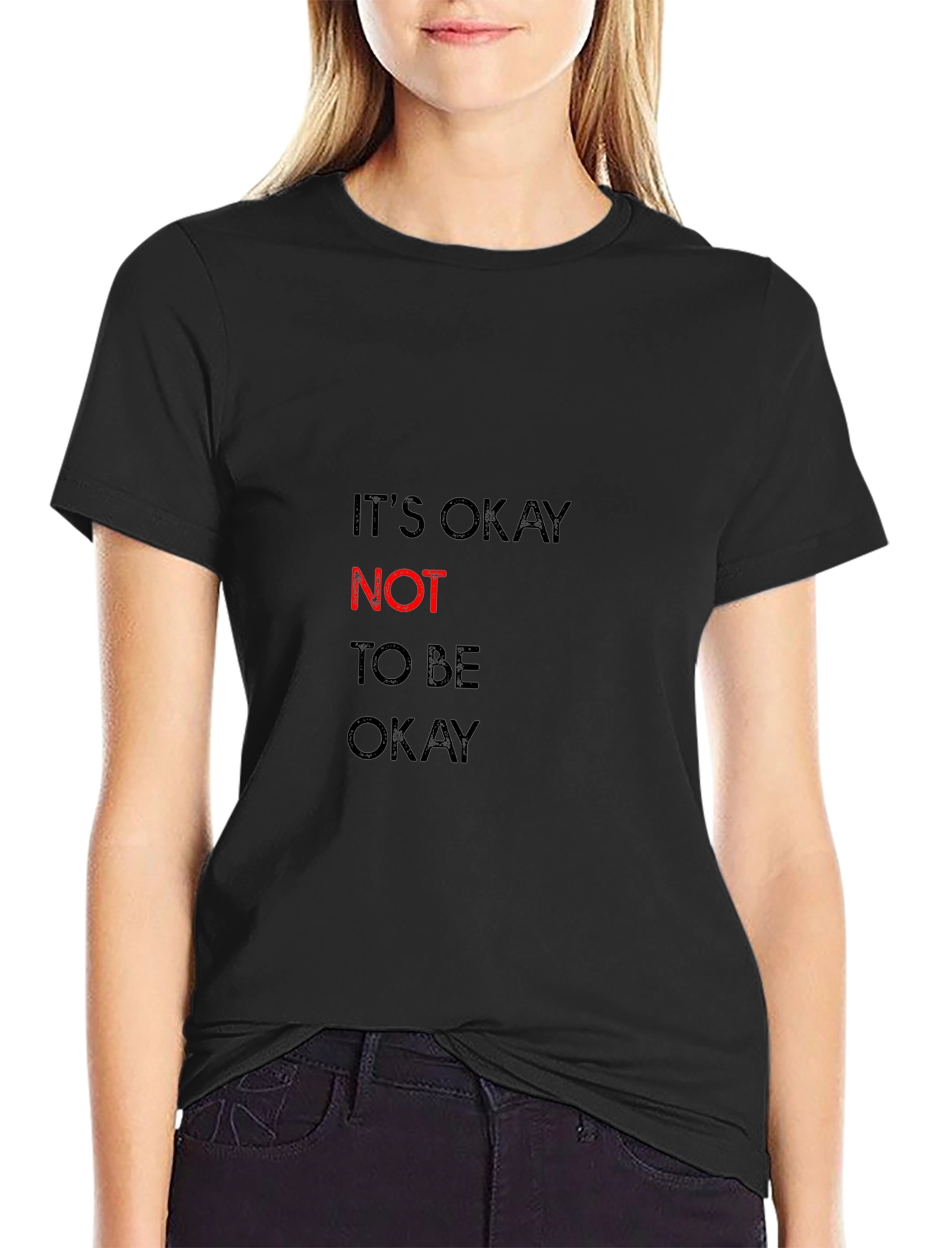 Its Okay Not to Be Okay Graphic Tee
