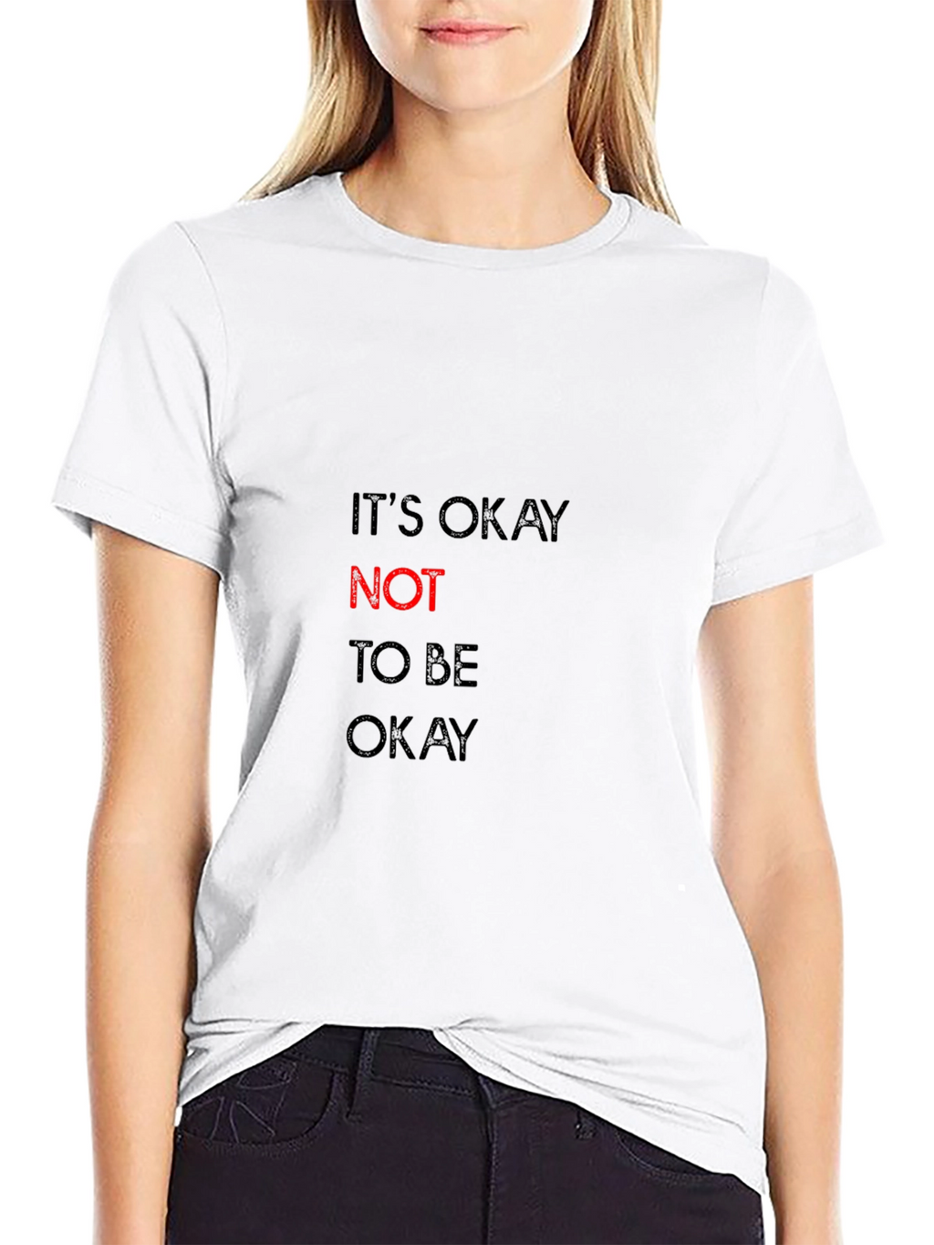 Its Okay Not to Be Okay Graphic Tee