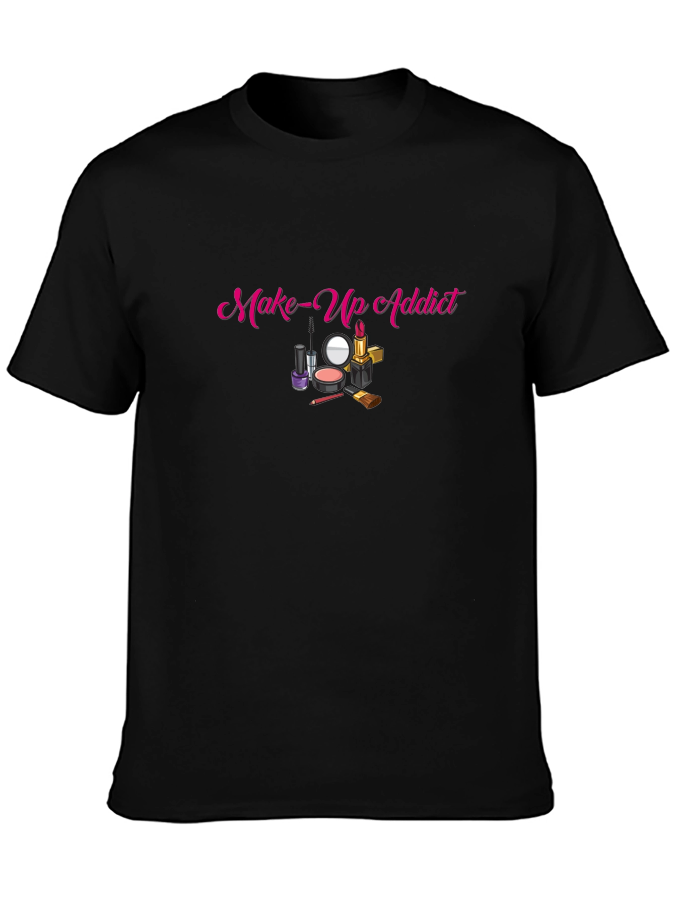 Make-Up Addict Black T-Shirt