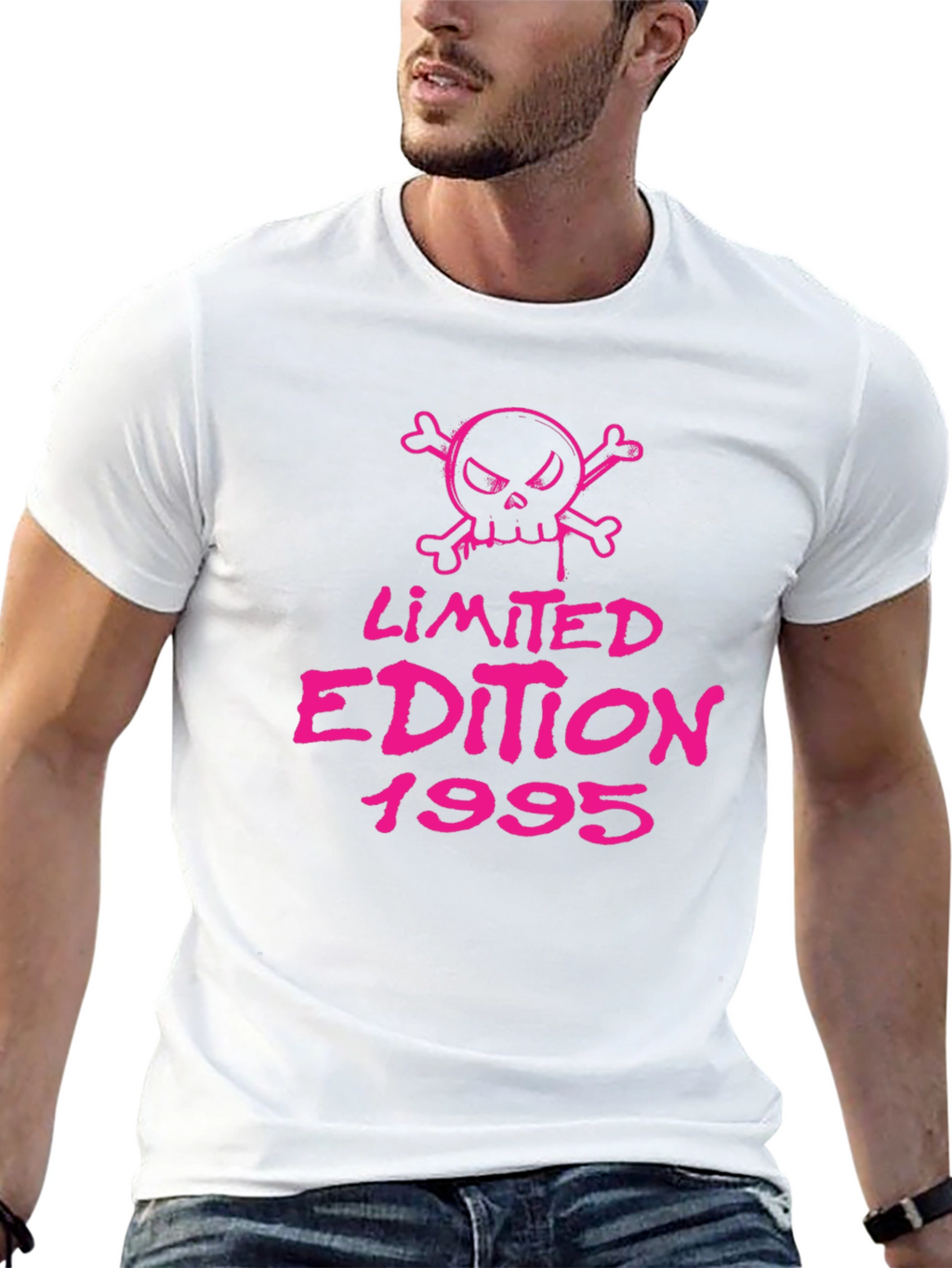 Limited Edition 1995 Skull Graphic T-Shirt