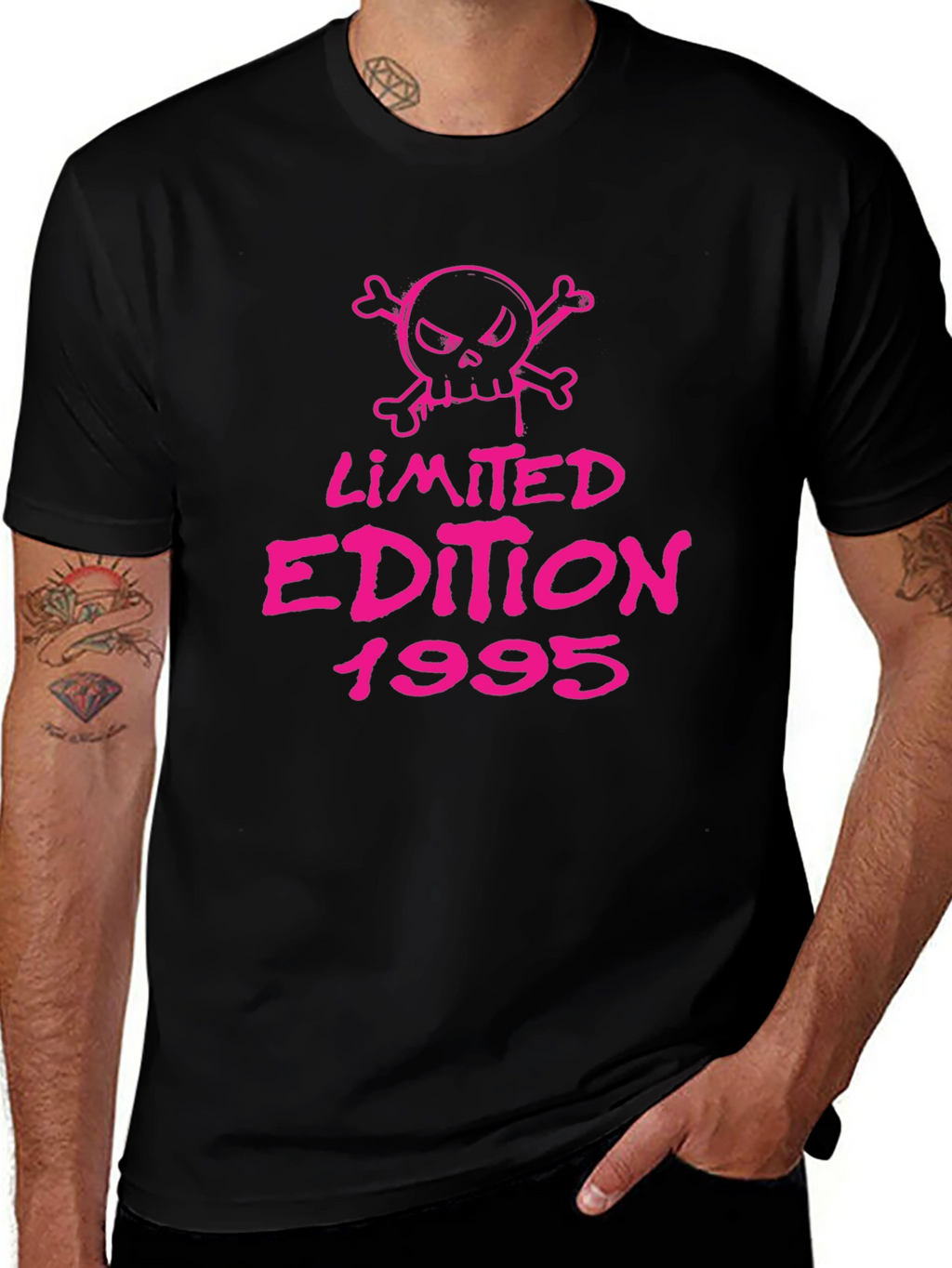 Limited Edition 1995 Skull Graphic T-Shirt