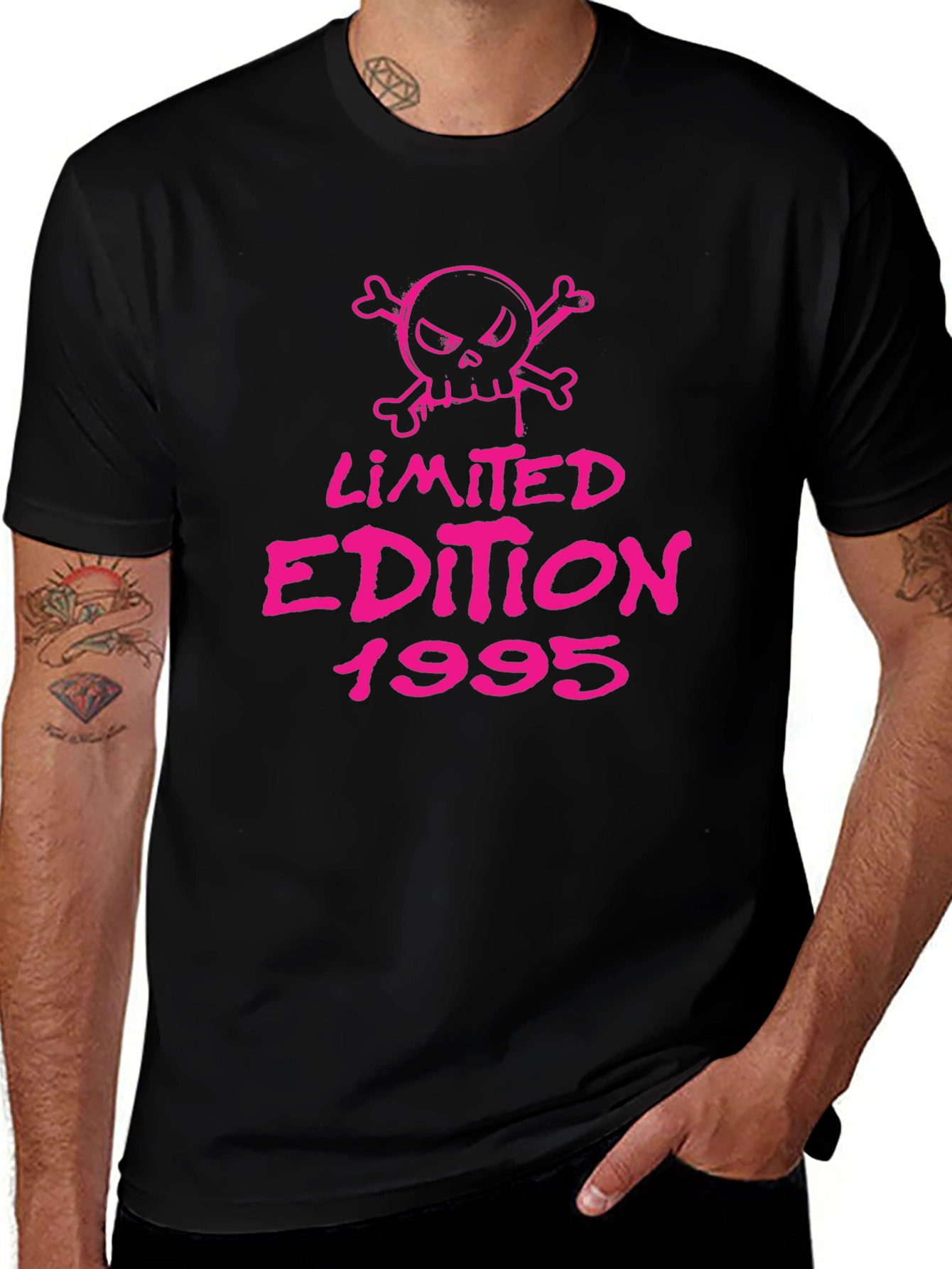 Limited Edition 1995 Skull Graphic T-Shirt