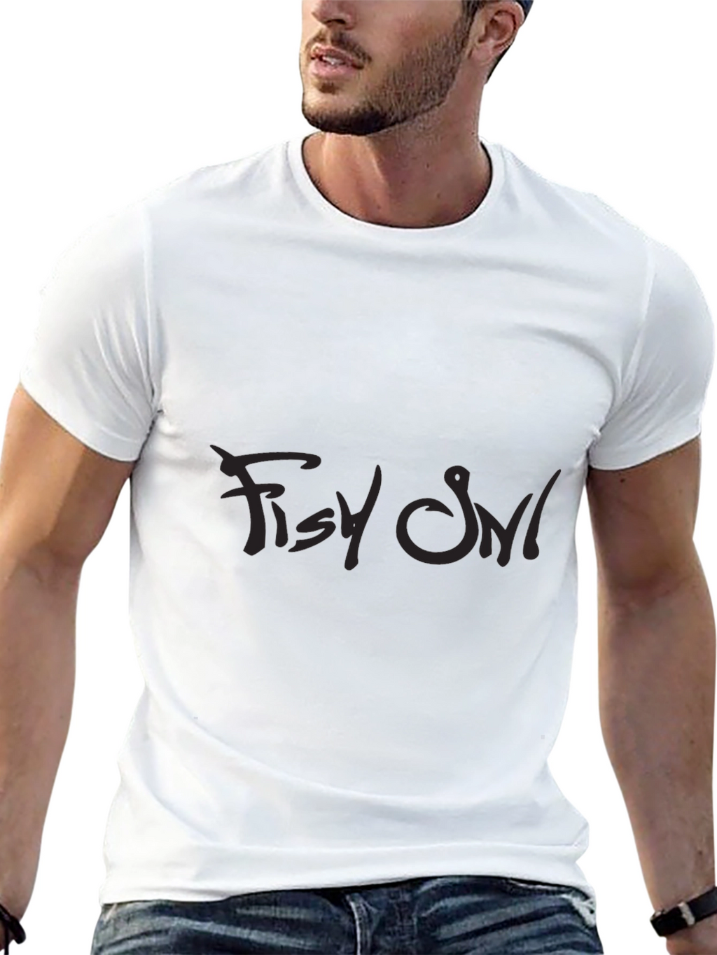 Dark Graphic Tee - Fishy Owl