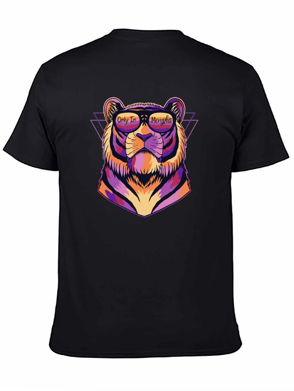Retro Memphis Tiger Graphic Tee
