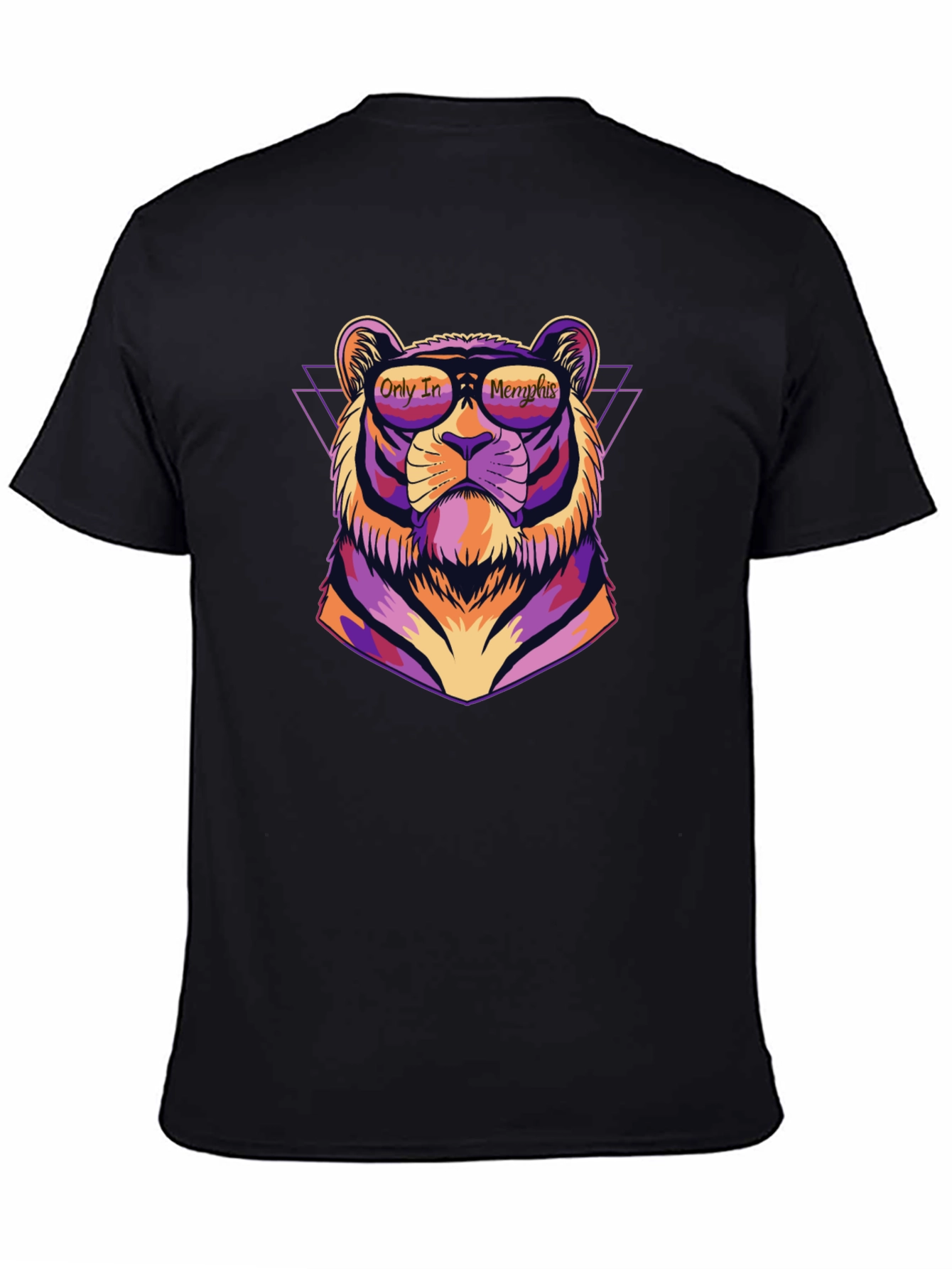 Retro Memphis Tiger Graphic Tee