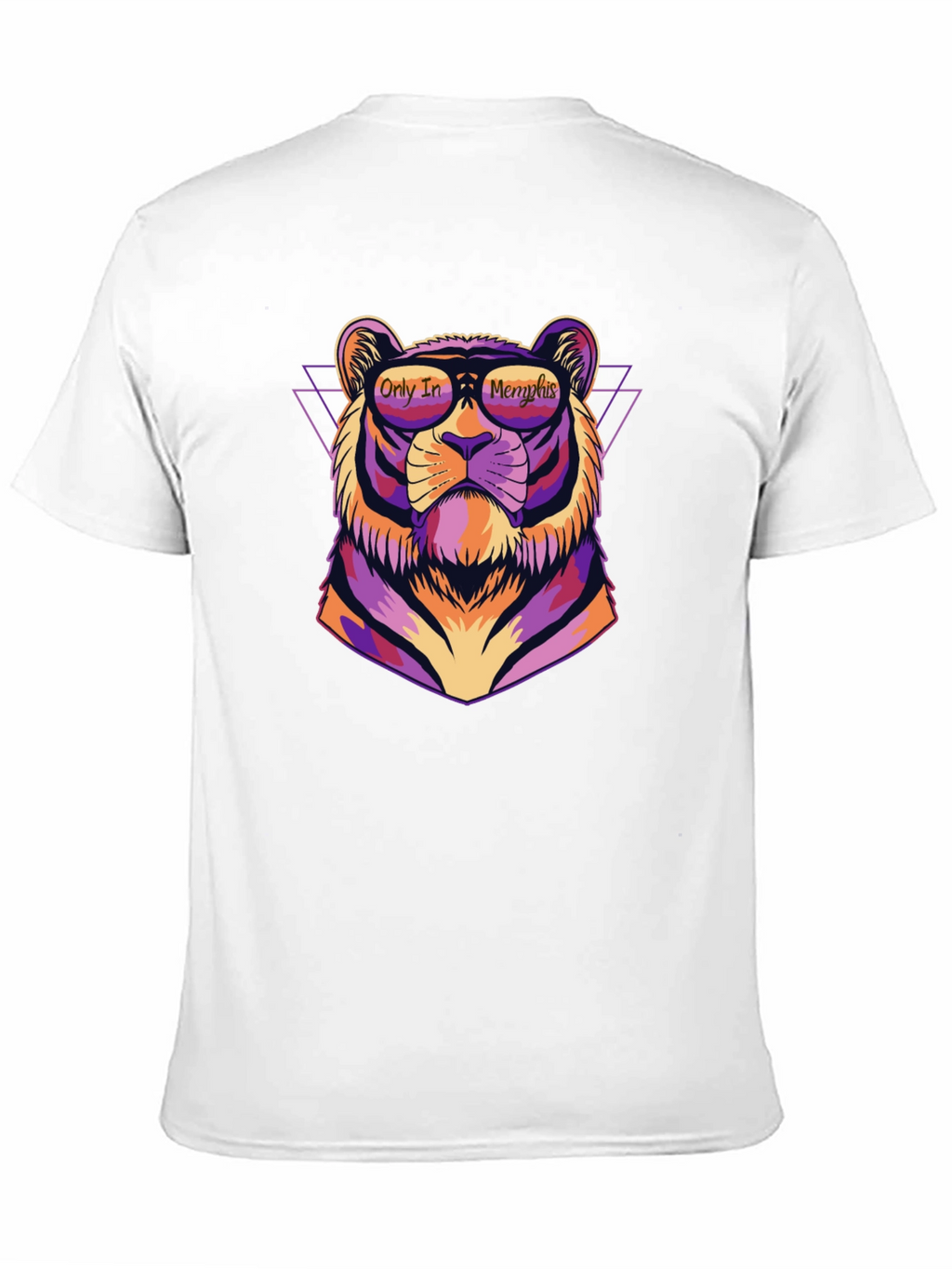 Retro Memphis Tiger Graphic Tee