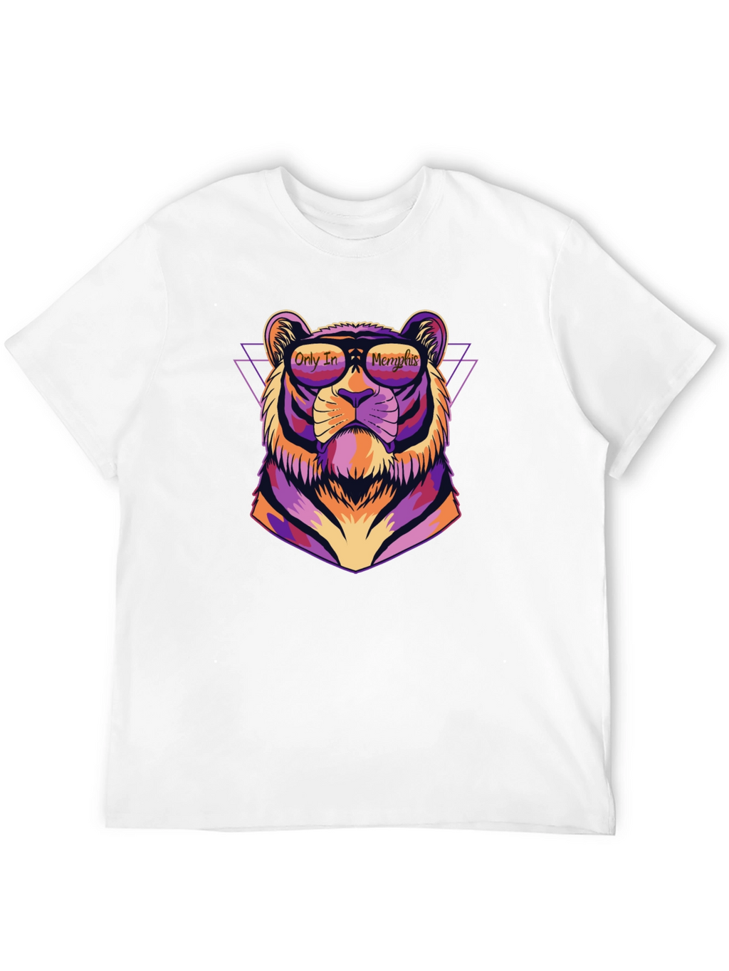 Retro Memphis Tiger Graphic Tee