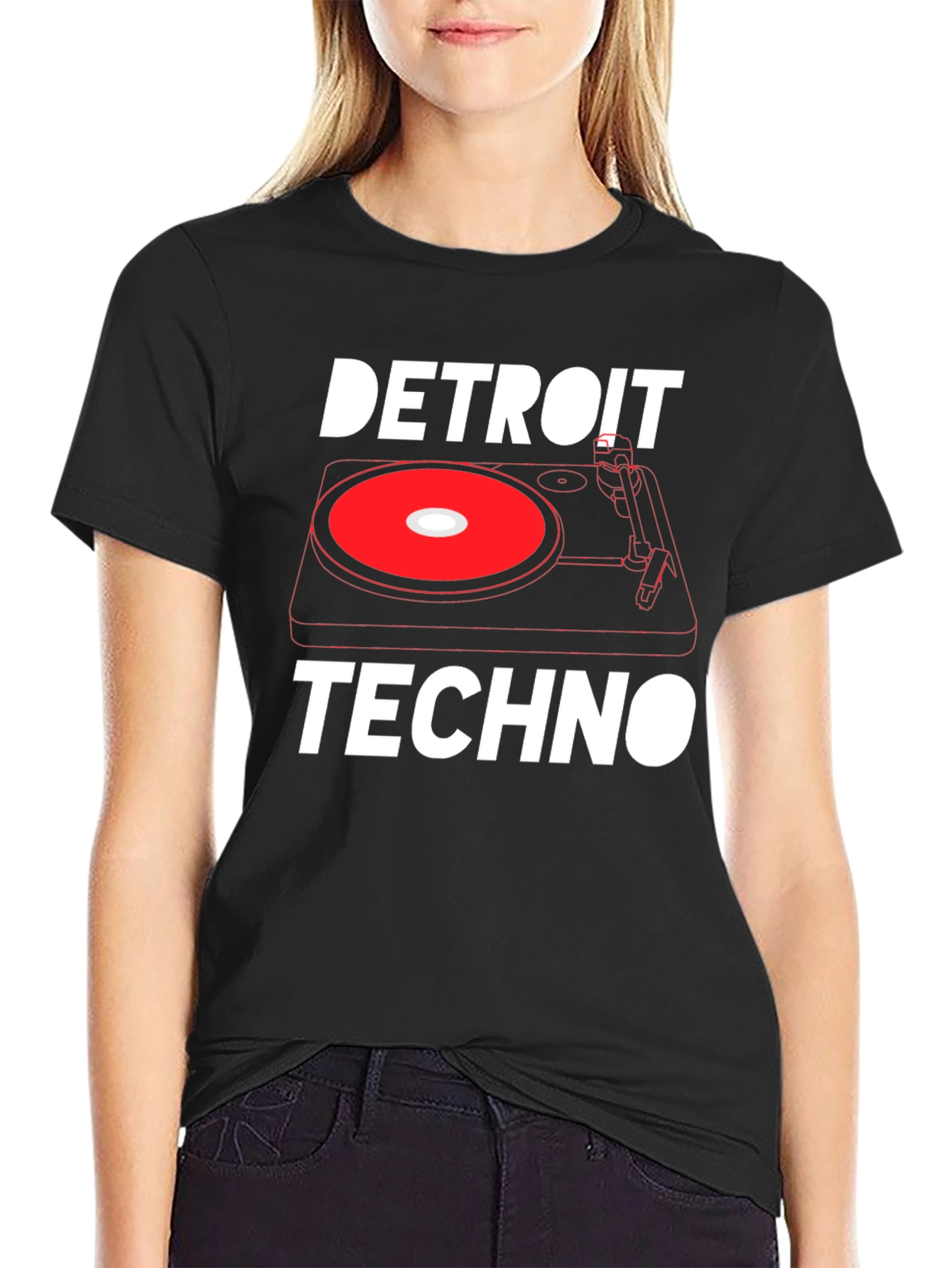 Detroit Techno Graphic T-Shirt