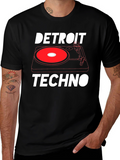 Detroit Techno Graphic T-Shirt