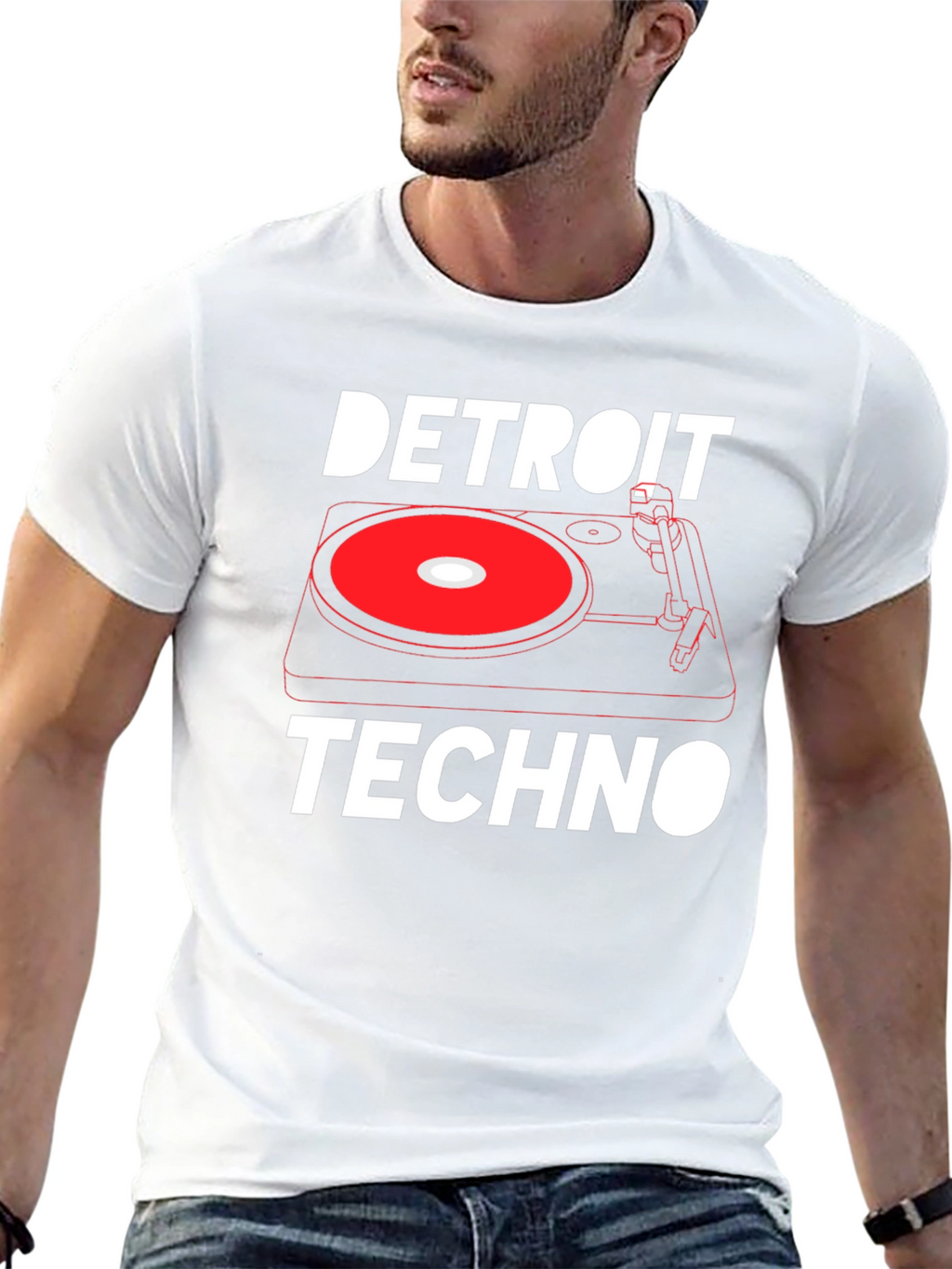 Detroit Techno Graphic T-Shirt