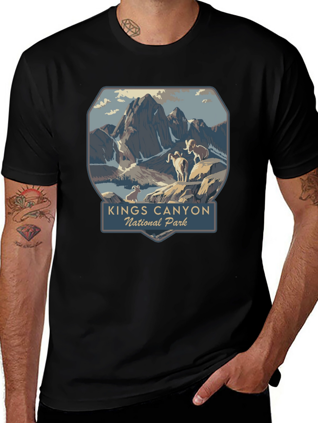 Kings Canyon National Park Graphic Tee