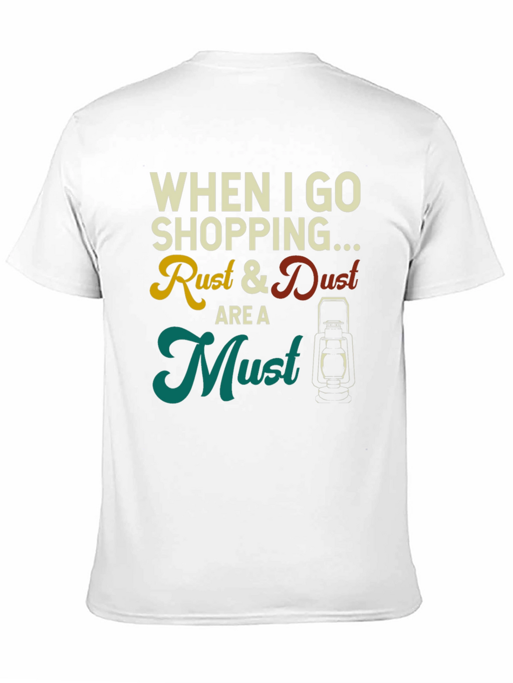 Rust & Dust Must-Have Mens Black T-Shirt