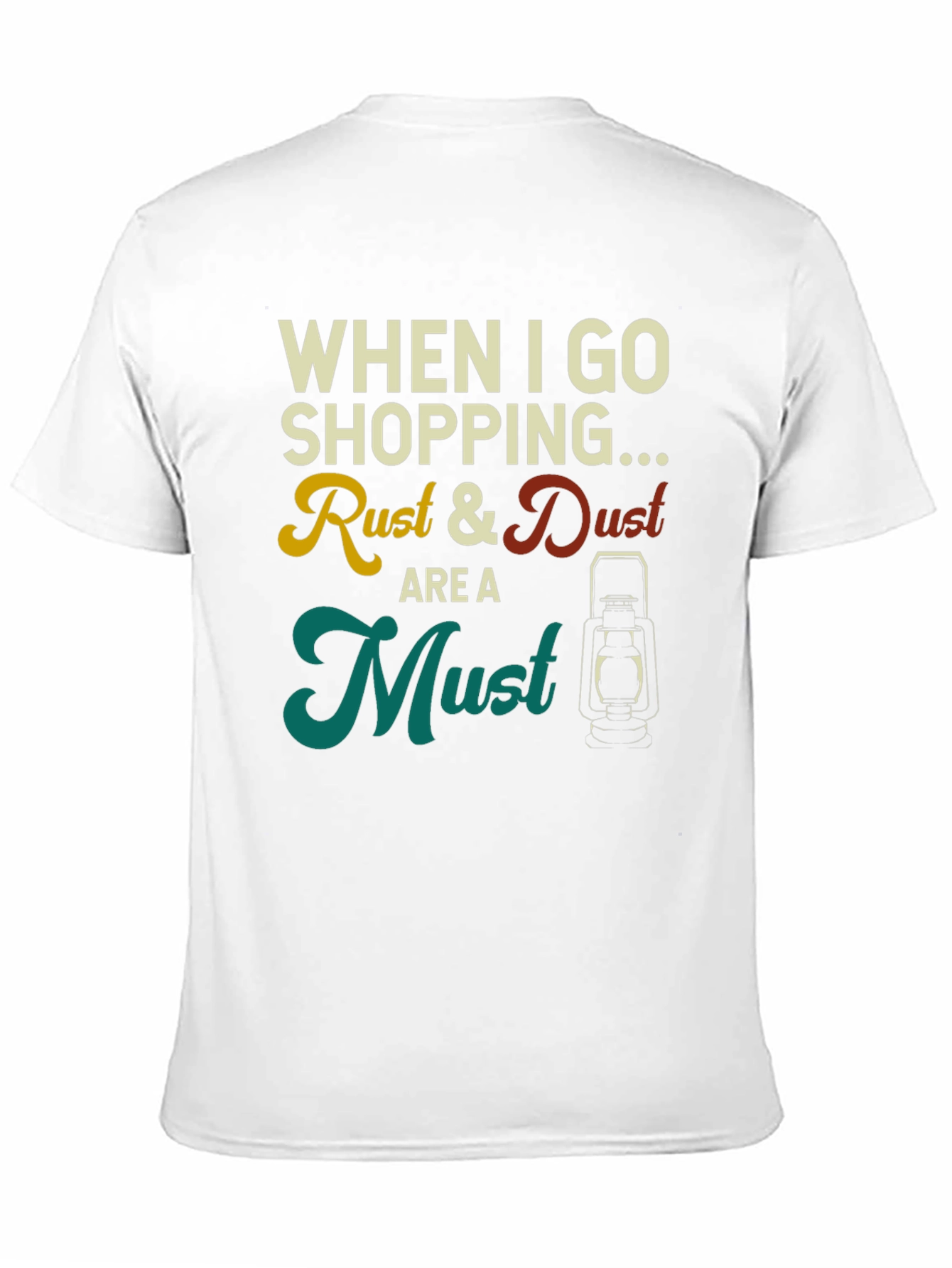 Rust & Dust Must-Have Mens Black T-Shirt