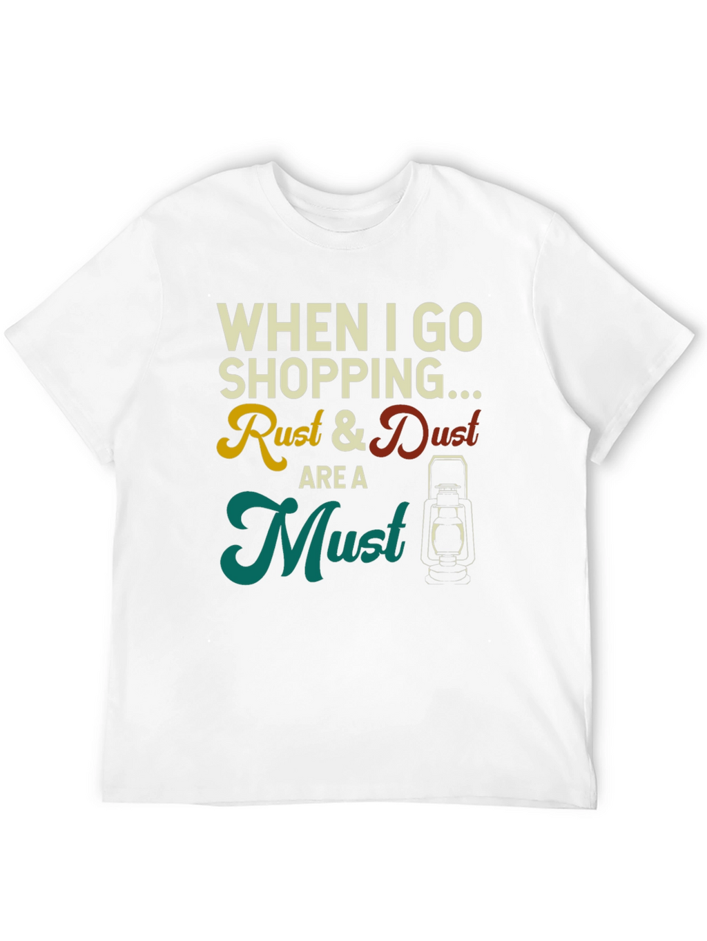 Rust & Dust Must-Have Mens Black T-Shirt