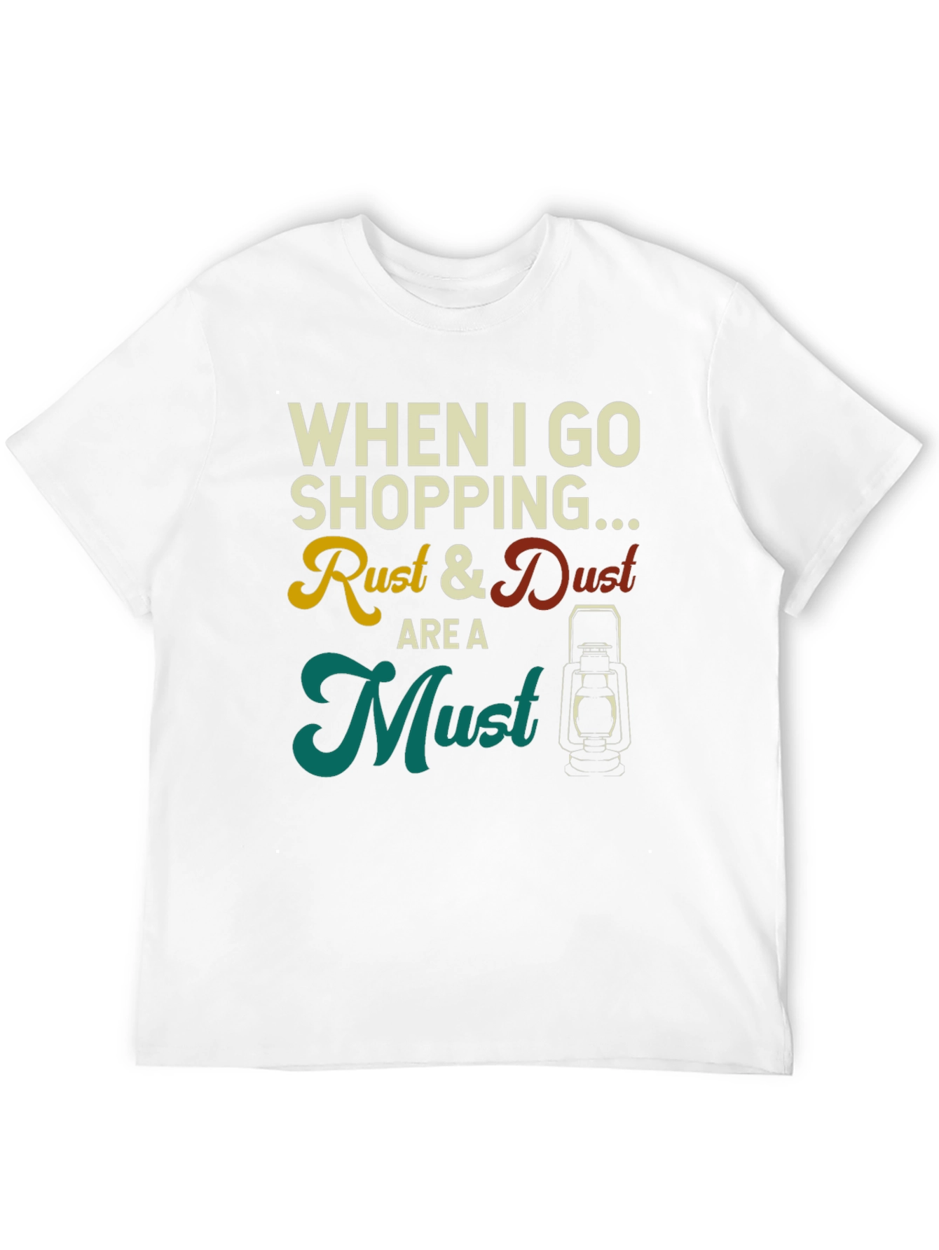 Rust & Dust Must-Have Mens Black T-Shirt