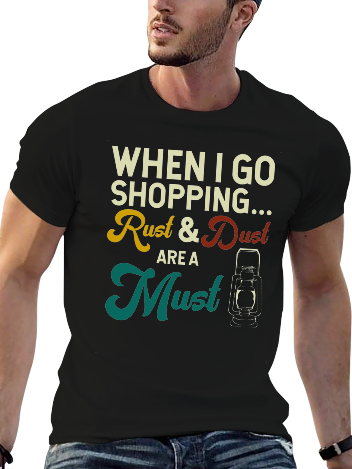 Rust & Dust Must-Have Mens Black T-Shirt