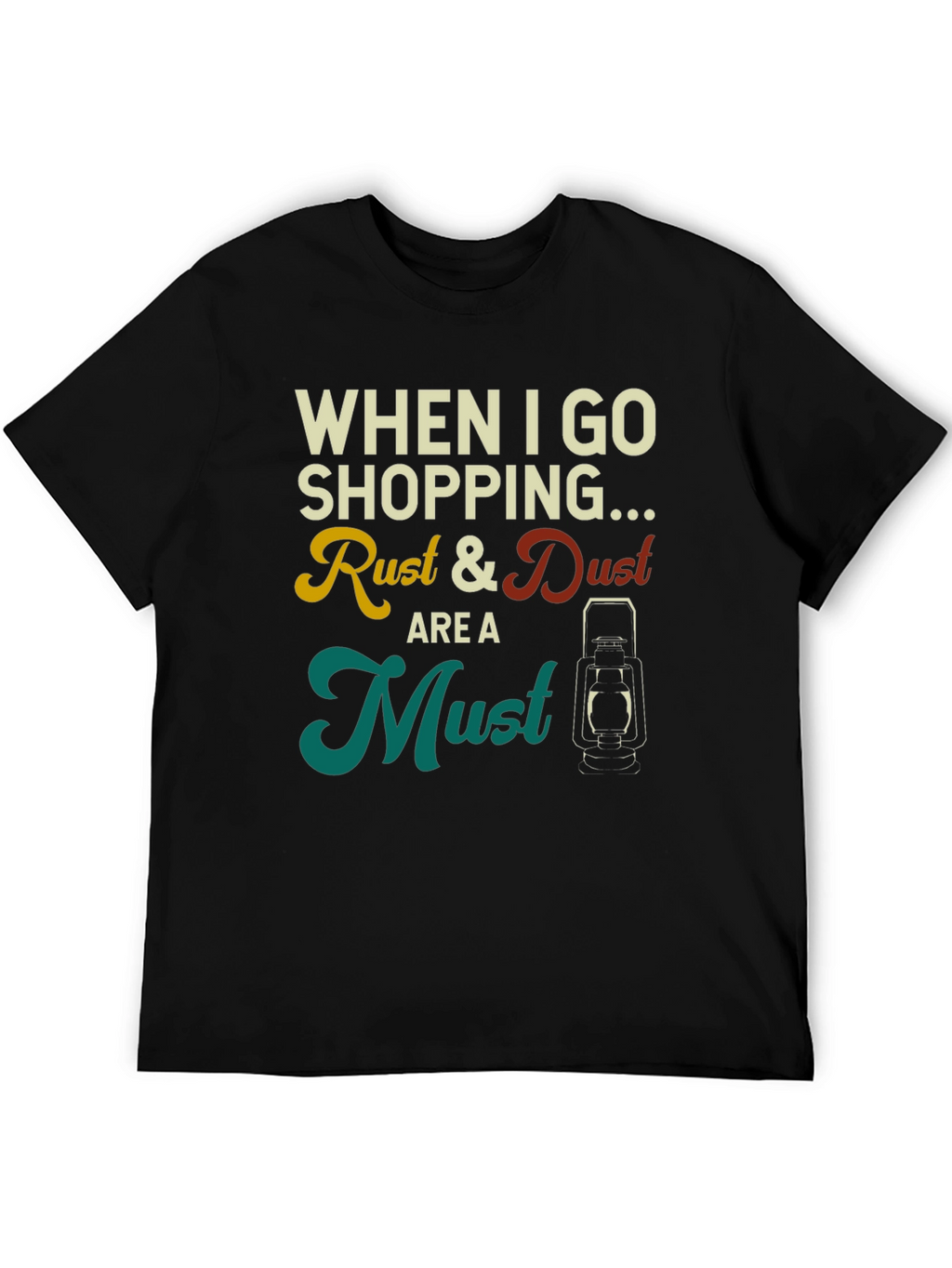 Rust & Dust Must-Have Mens Black T-Shirt