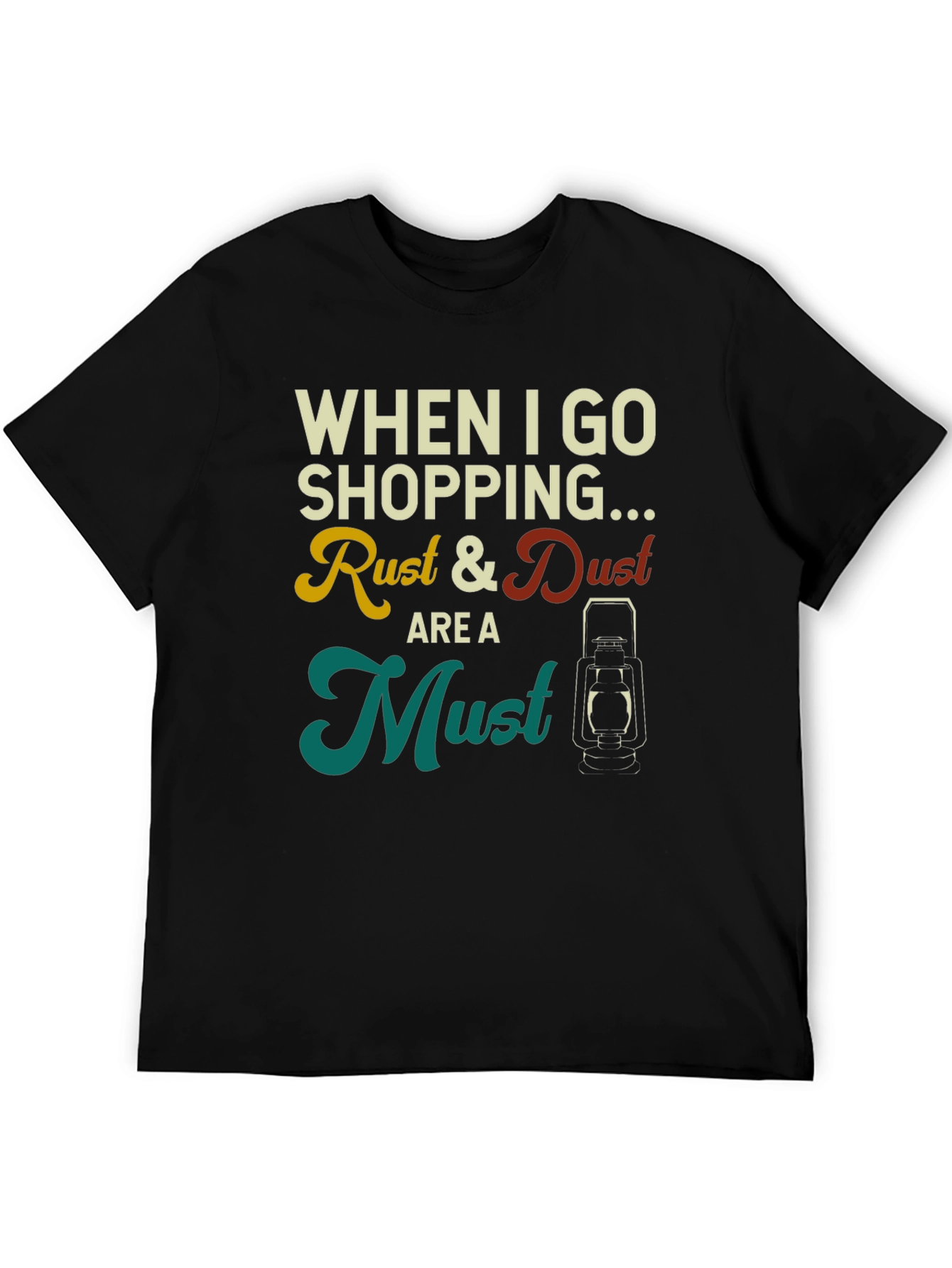 Rust & Dust Must-Have Mens Black T-Shirt