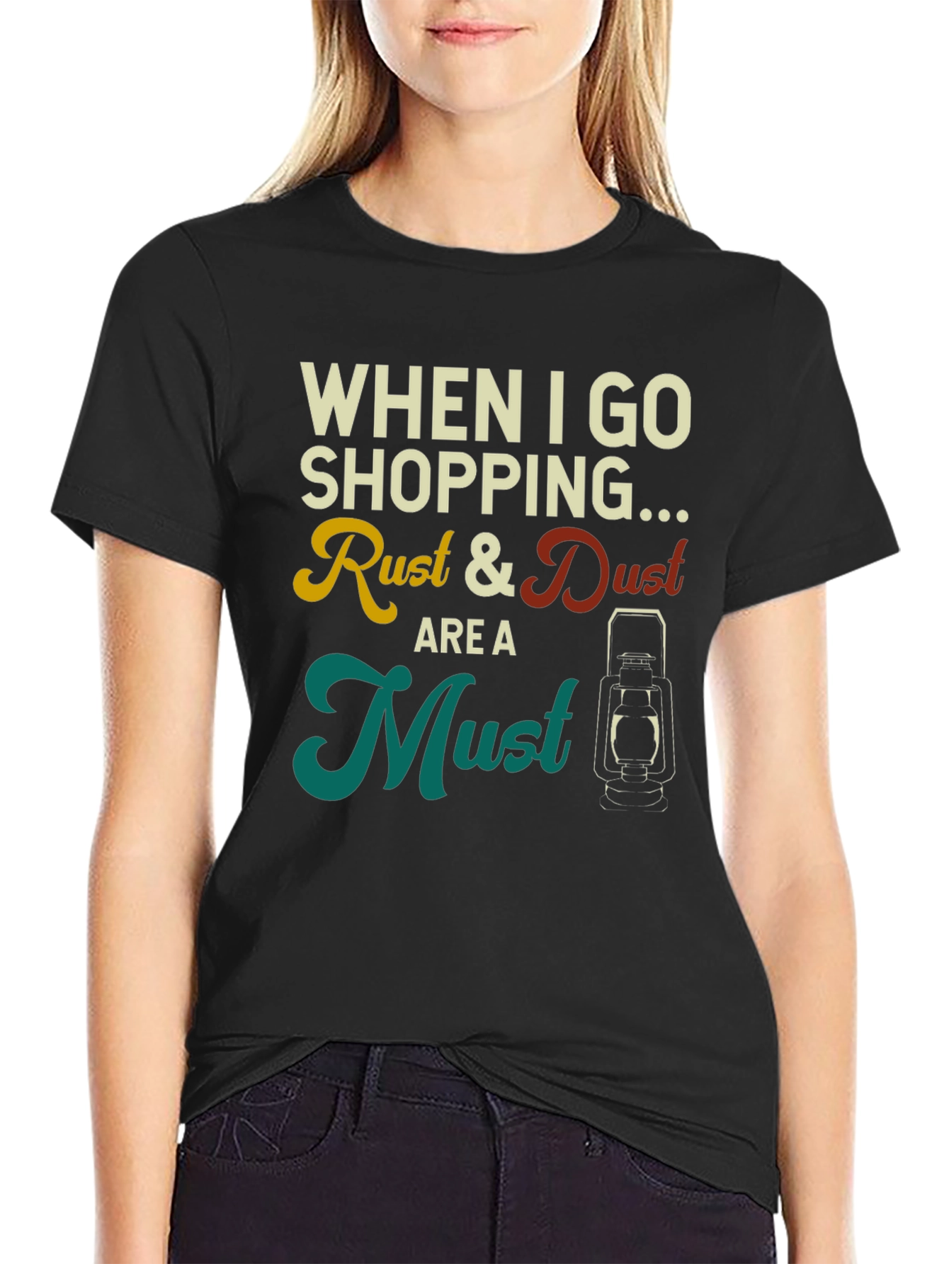 Rust & Dust Must-Have Mens Black T-Shirt