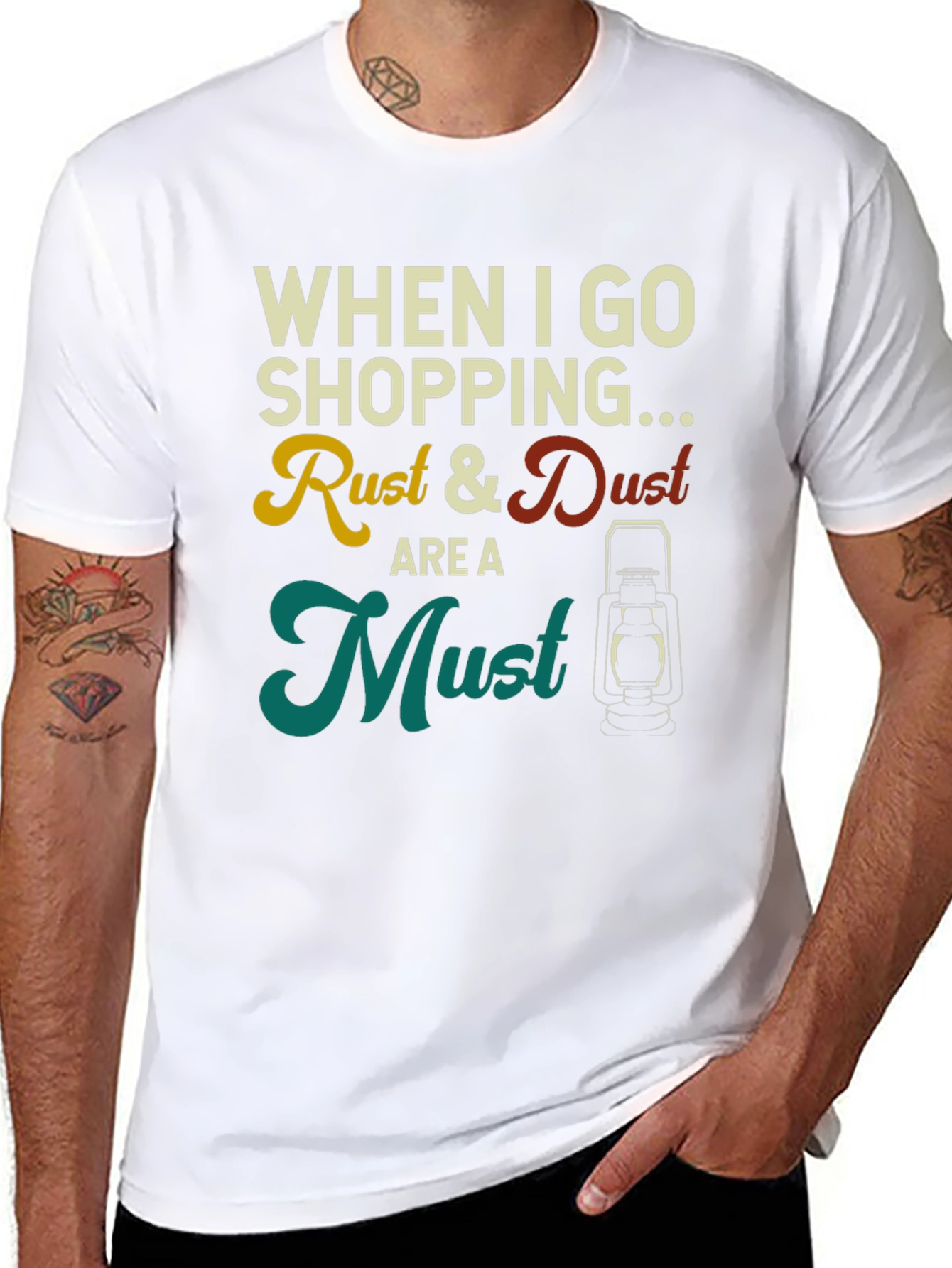 Rust & Dust Must-Have Mens Black T-Shirt