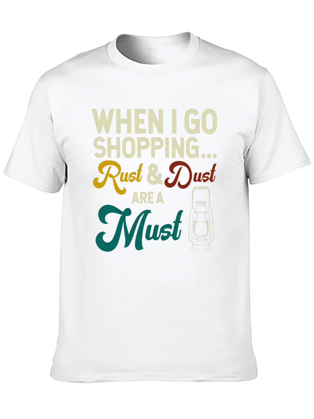 Rust & Dust Must-Have Mens Black T-Shirt