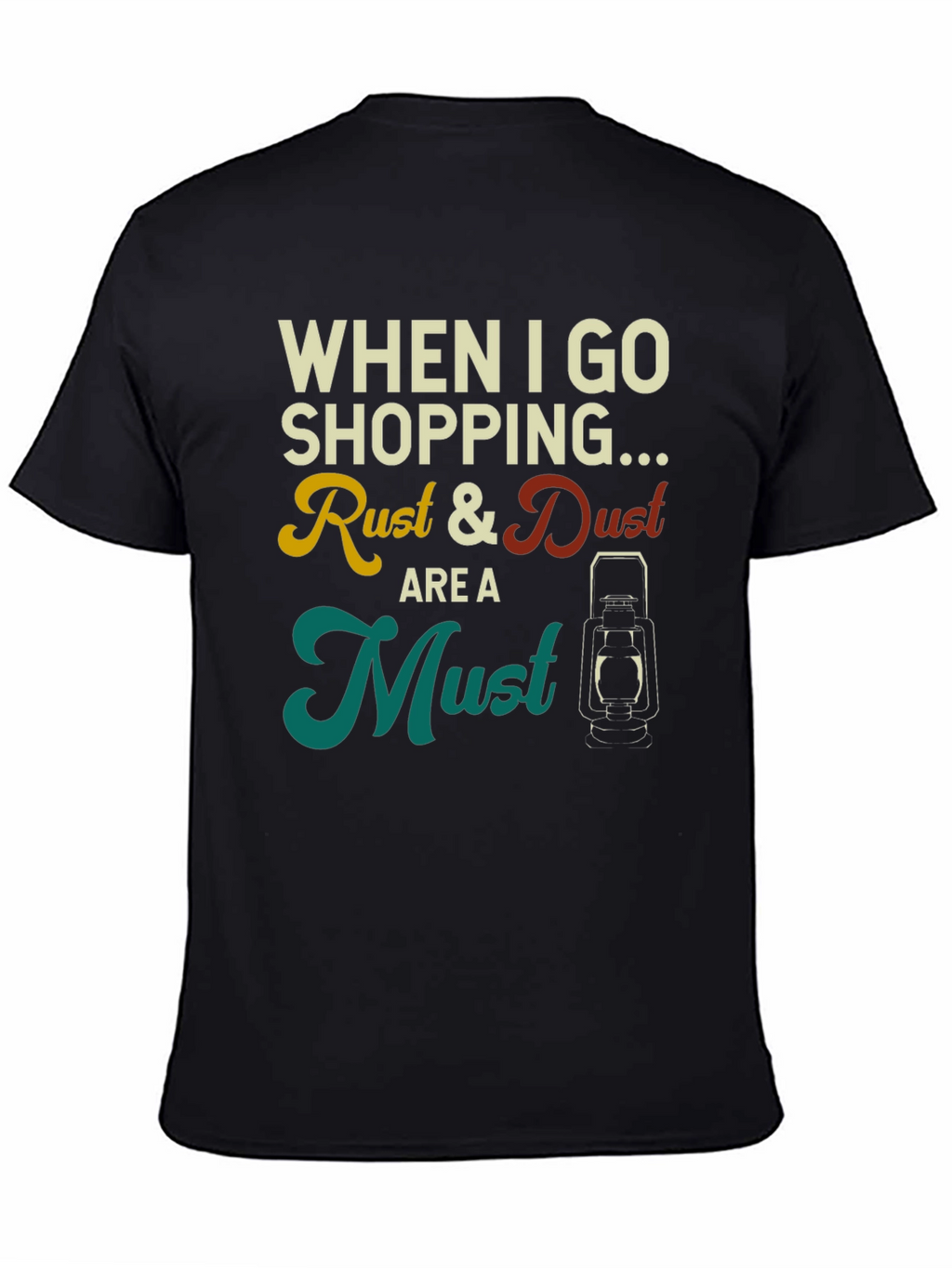 Rust & Dust Must-Have Mens Black T-Shirt