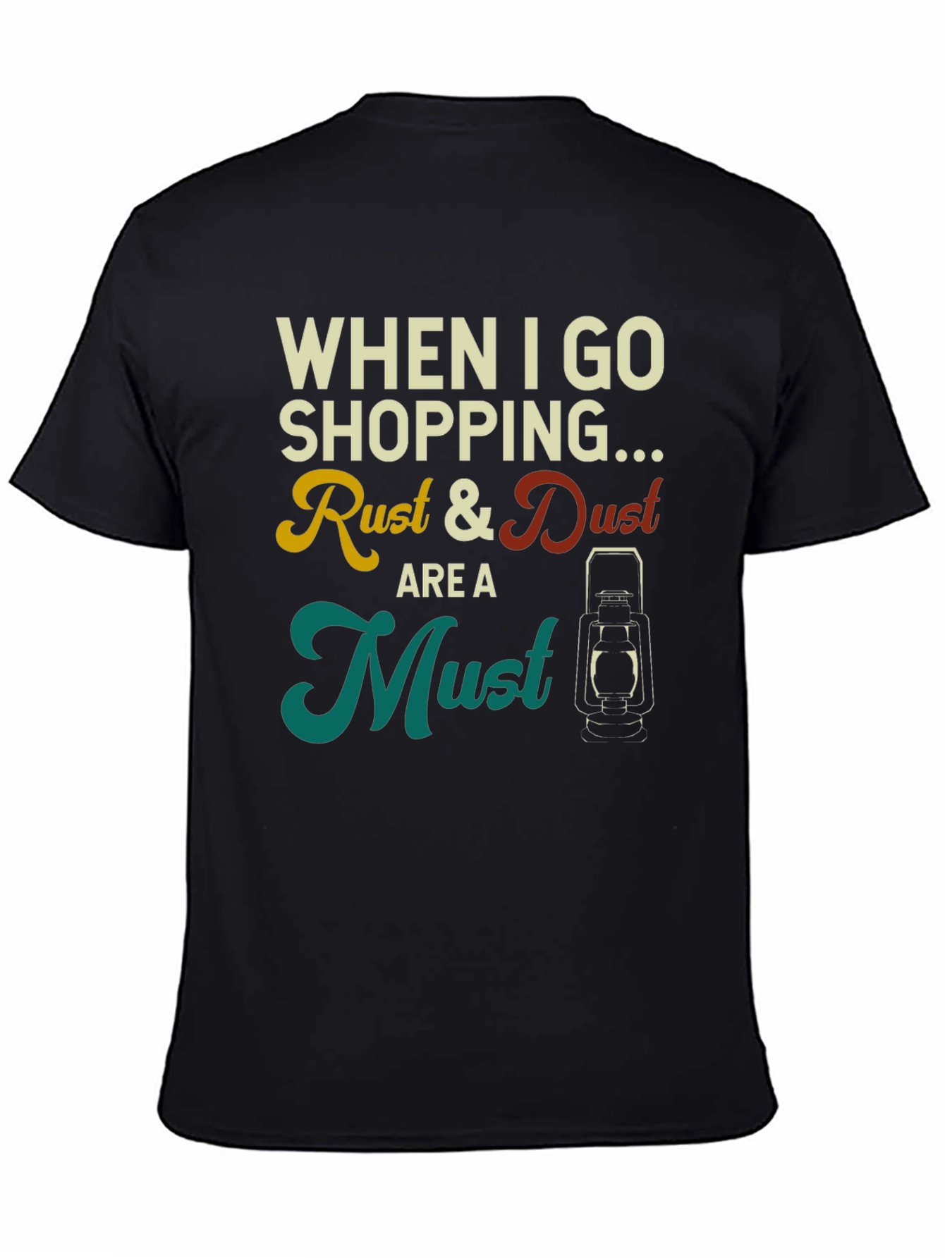 Rust & Dust Must-Have Mens Black T-Shirt