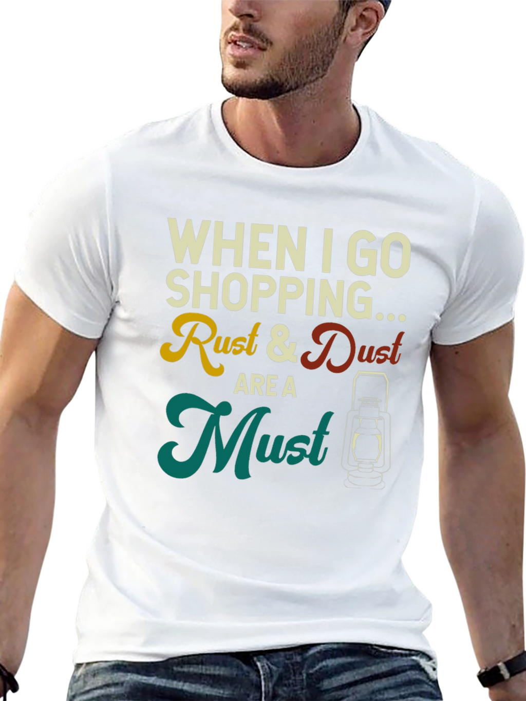 Rust & Dust Must-Have Mens Black T-Shirt