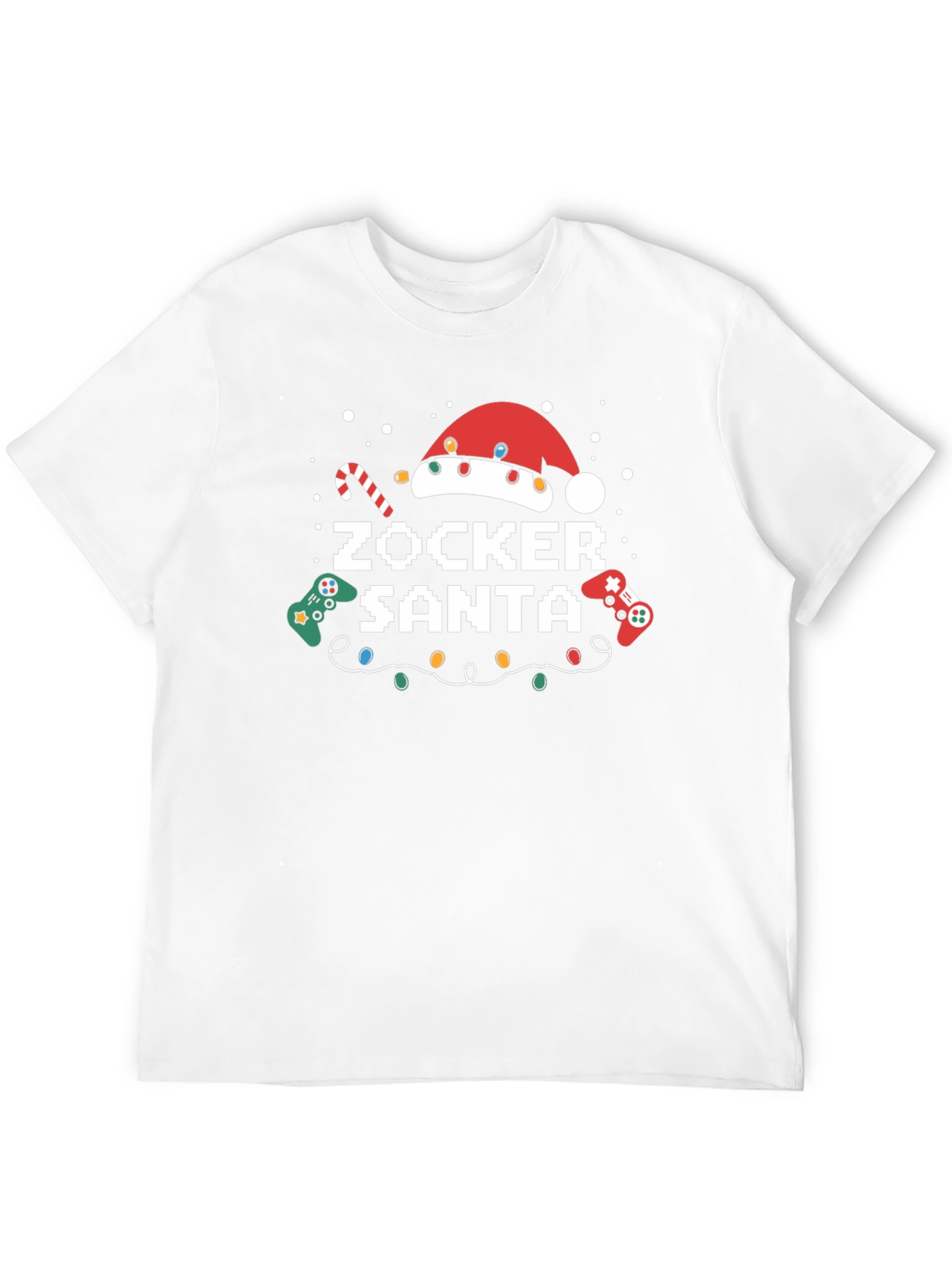 Zocker Santa Gamer Christmas T-Shirt