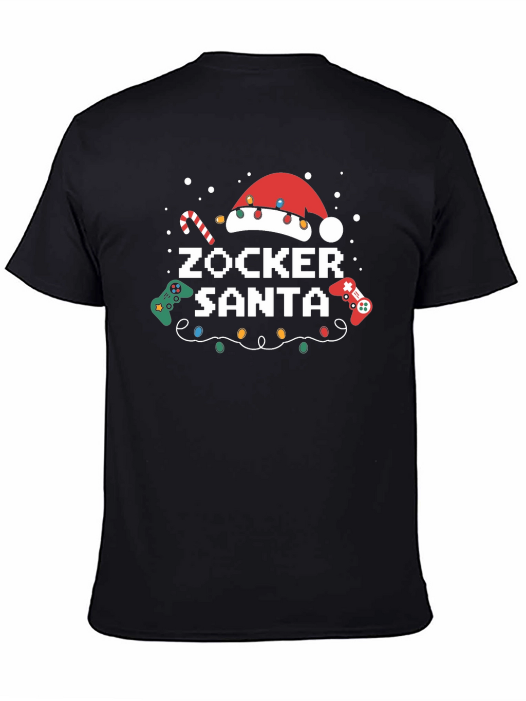 Zocker Santa Gamer Christmas T-Shirt