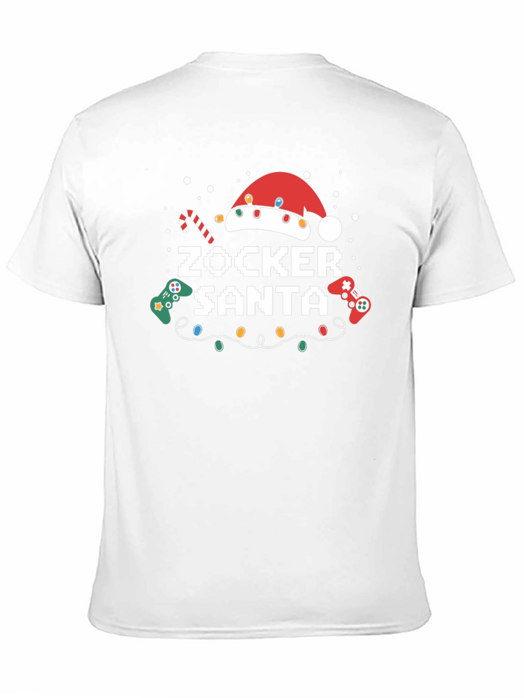 Zocker Santa Gamer Christmas T-Shirt