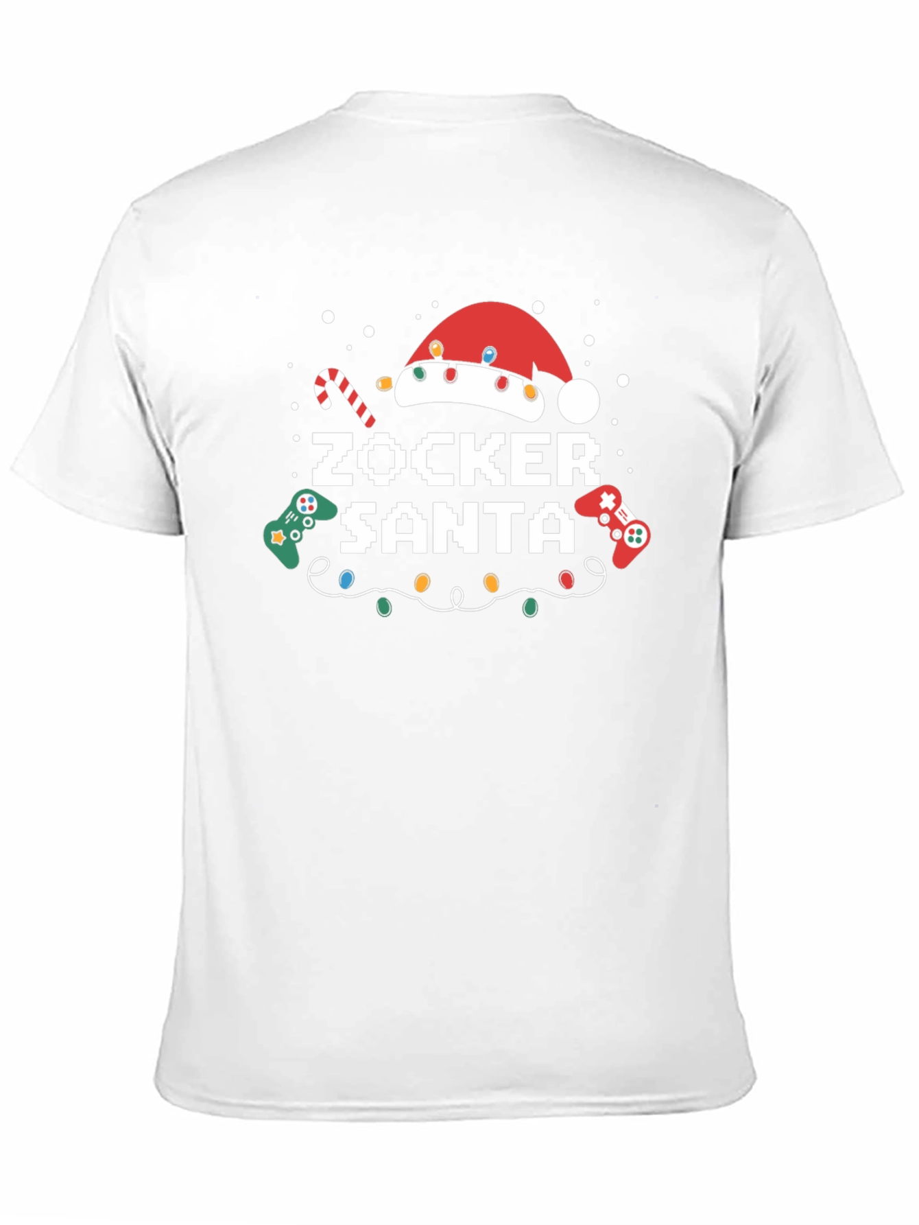 Zocker Santa Gamer Christmas T-Shirt
