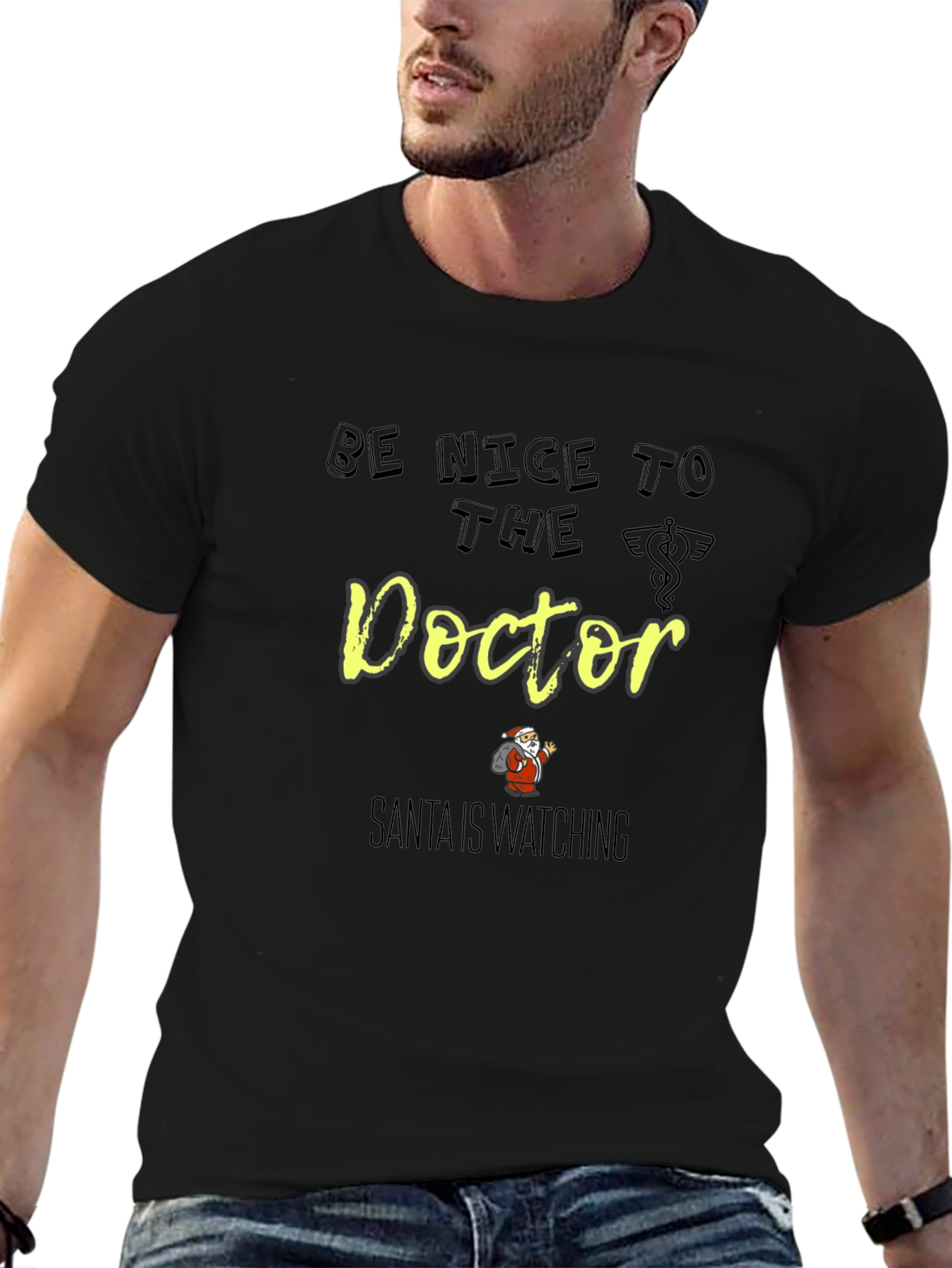 Be Nice to The Doctor Santa Shirt