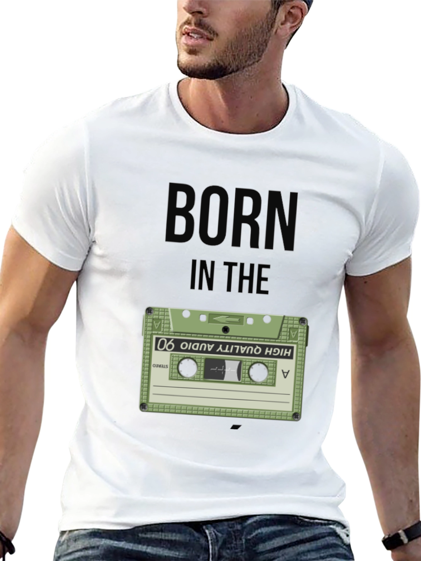 Born in the 90s Cassette Tape T-Shirt