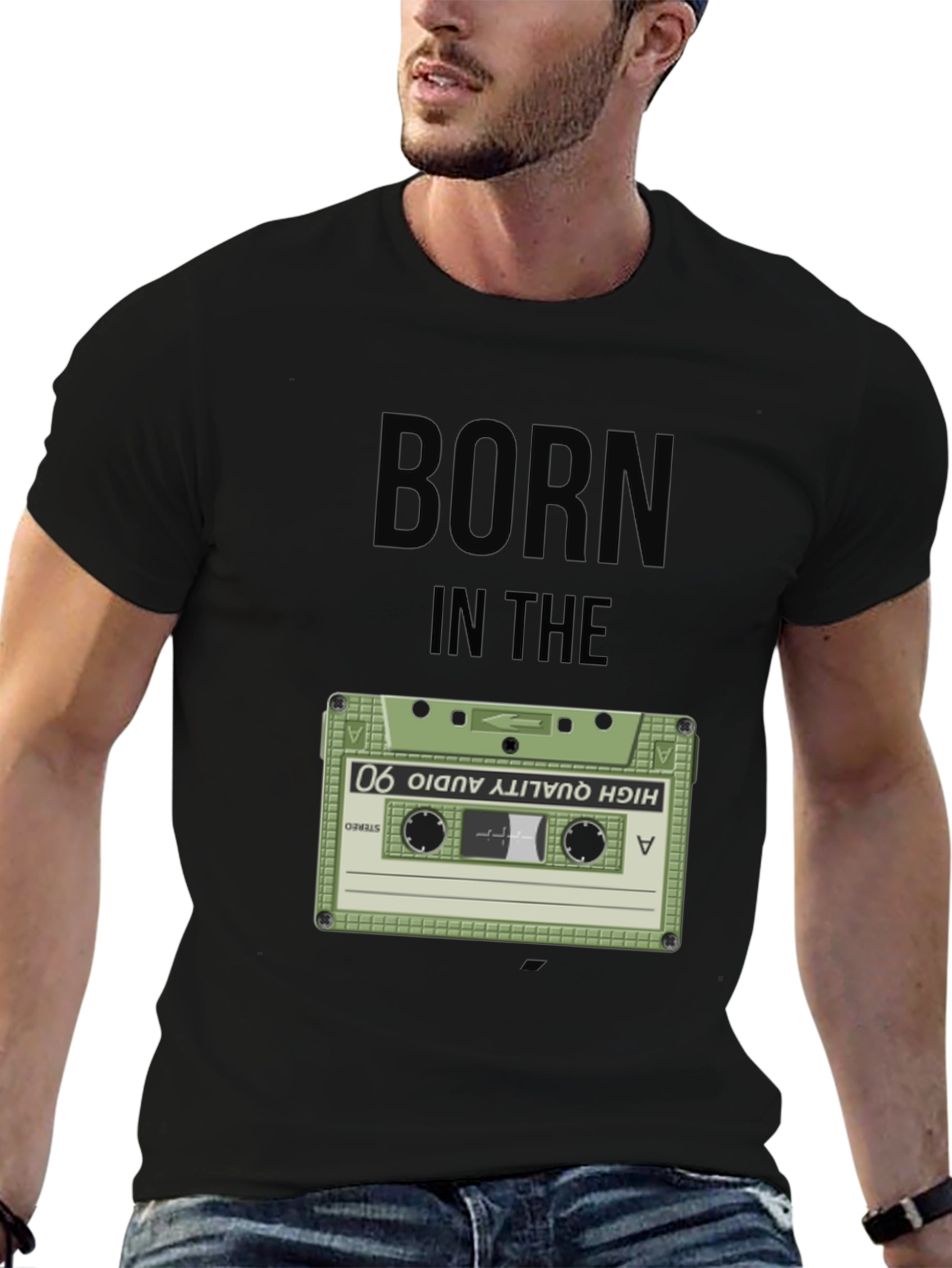 Born in the 90s Cassette Tape T-Shirt