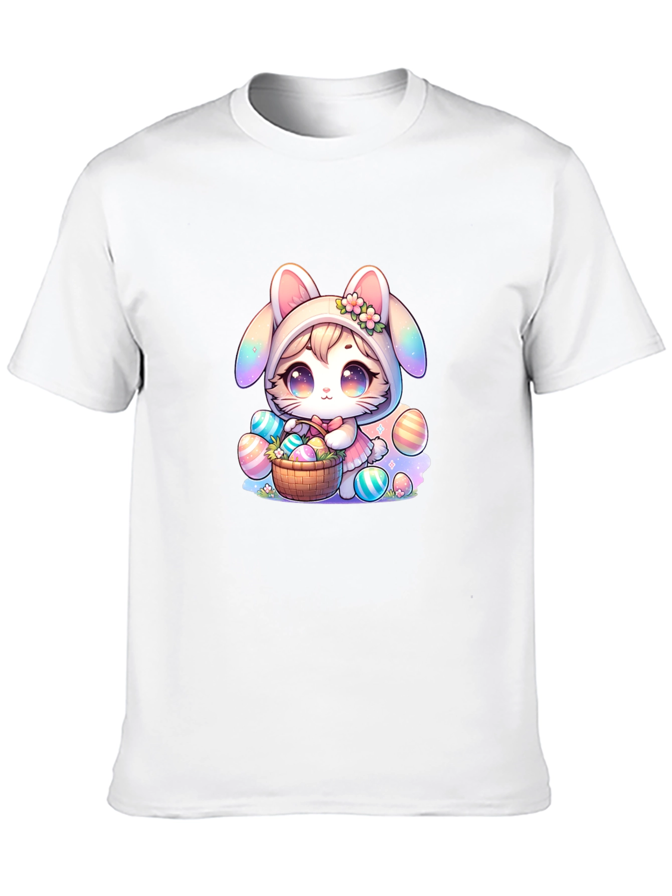 Cute Easter Bunny Kawaii T-Shirt