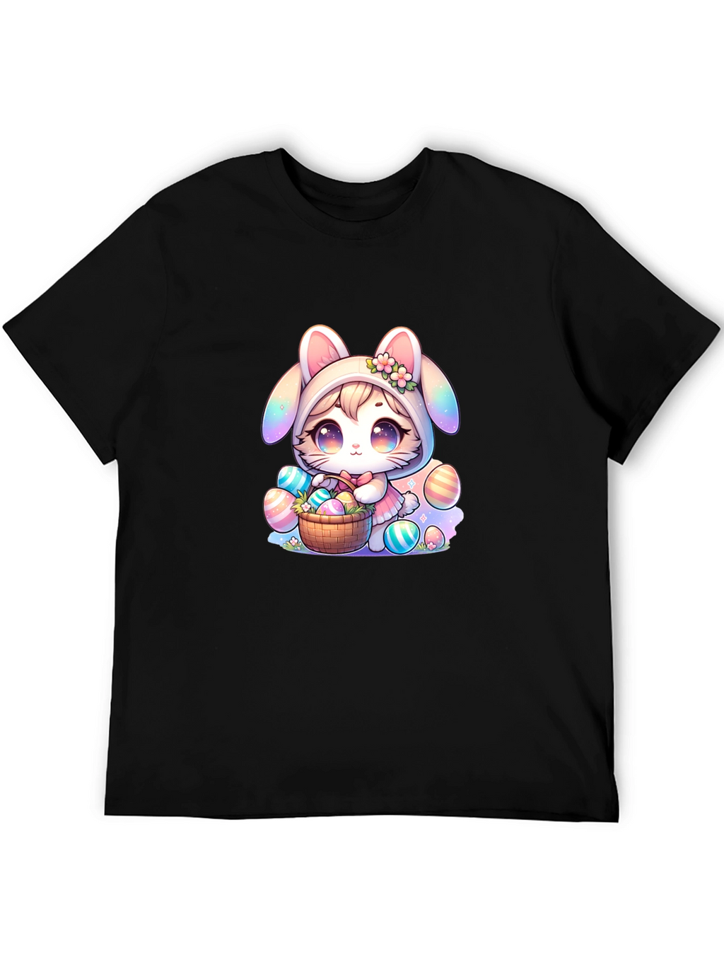Cute Easter Bunny Kawaii T-Shirt