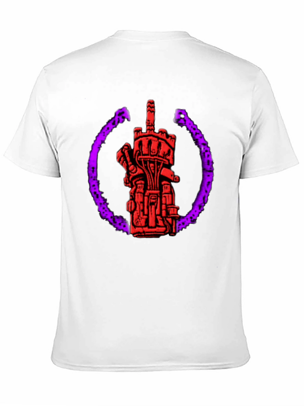 Graphic Tee: Robotic Middle Finger Design