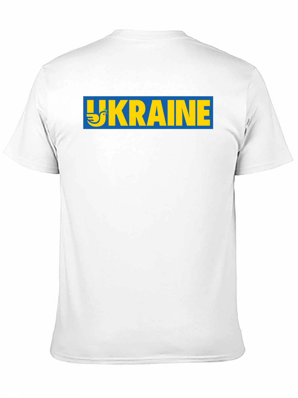 Ukraine Dove Peace T-Shirt - Black