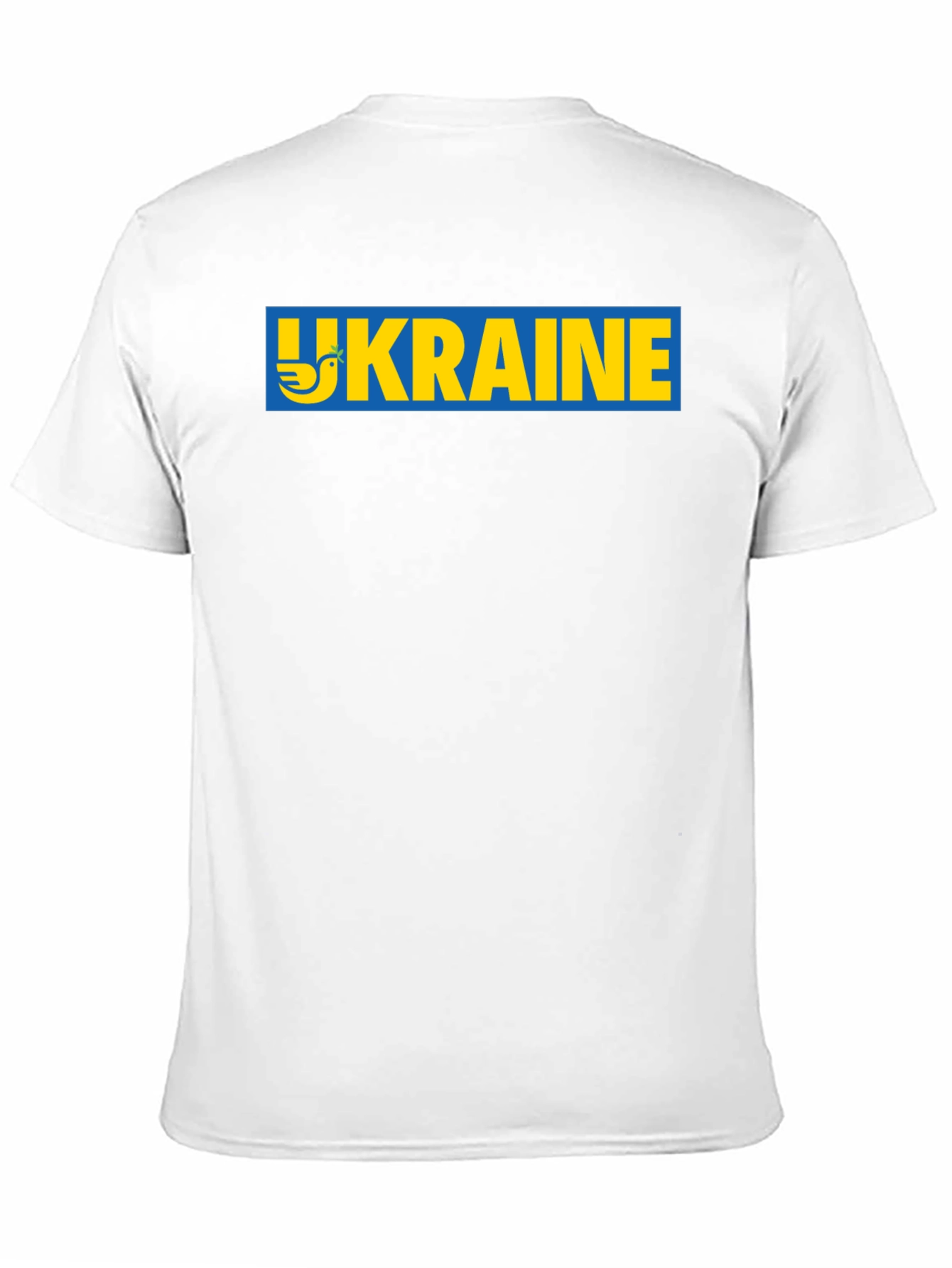 Ukraine Dove Peace T-Shirt - Black