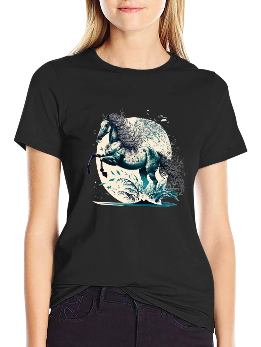 Majestic Horse Graphic T-Shirt