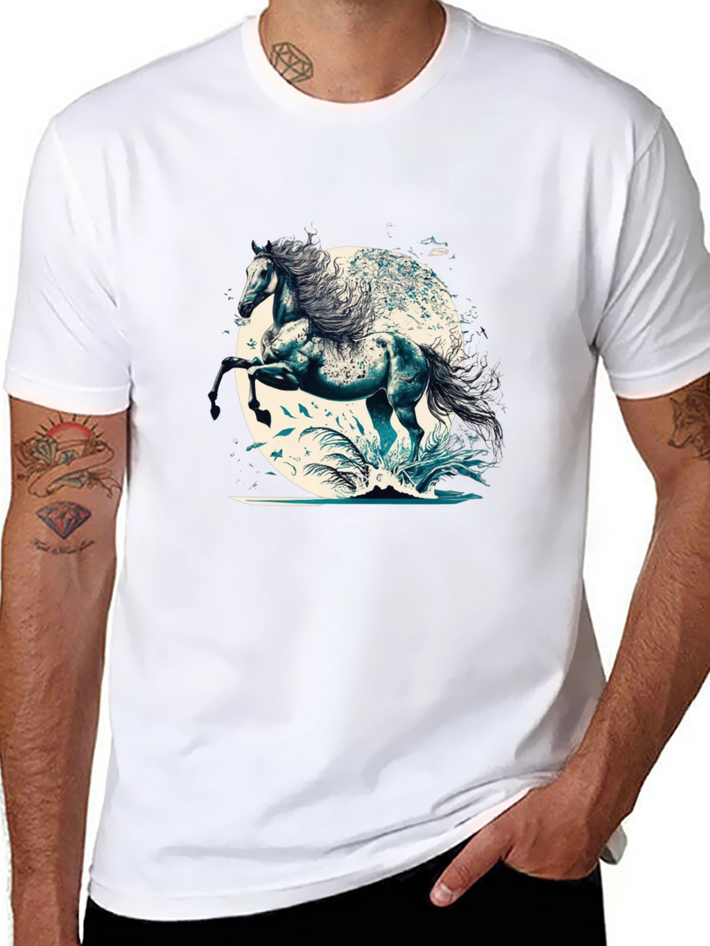 Majestic Horse Graphic T-Shirt