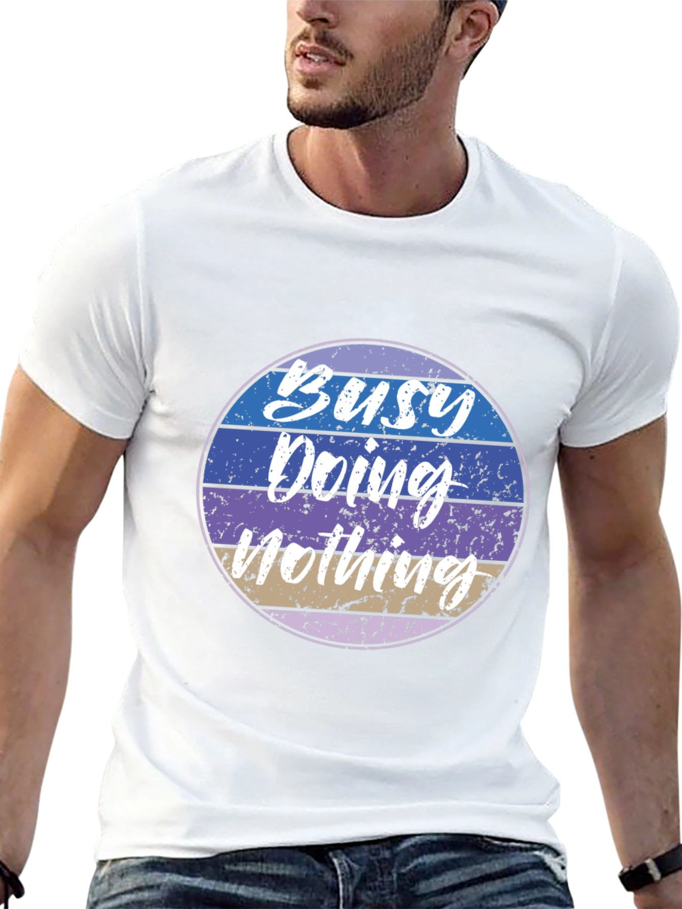 Busy Doing Nothing Graphic Tee