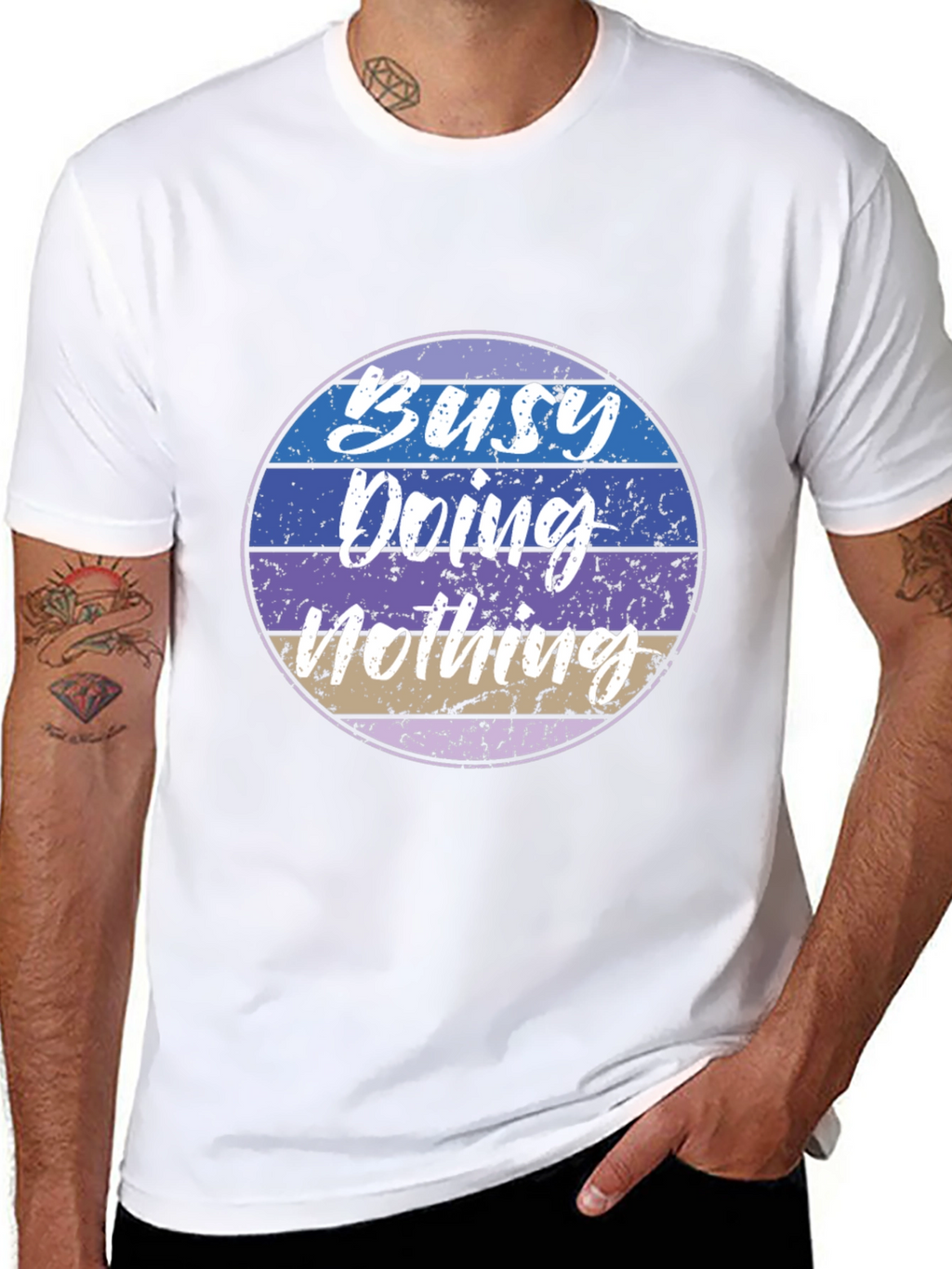 Busy Doing Nothing Graphic Tee