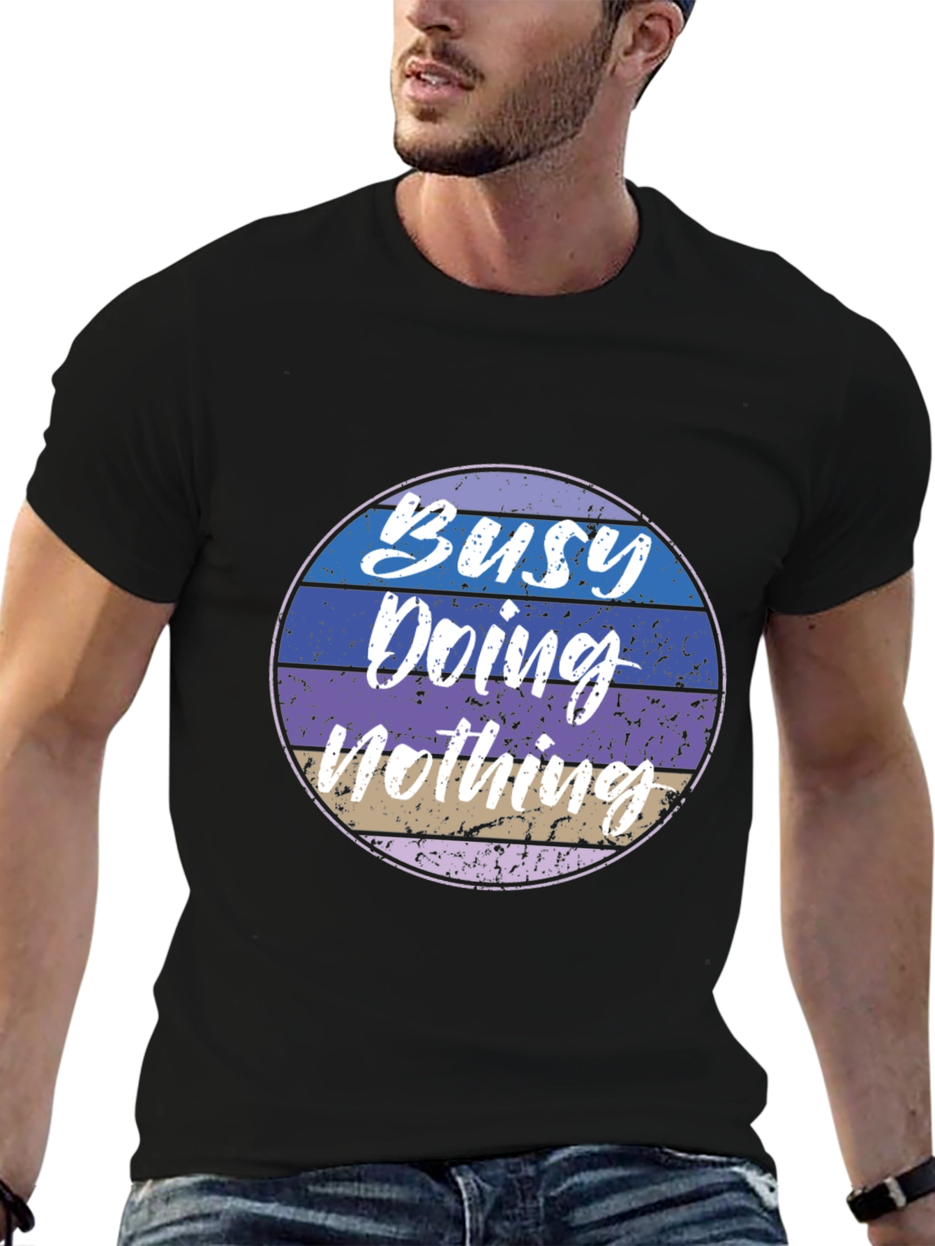 Busy Doing Nothing Graphic Tee