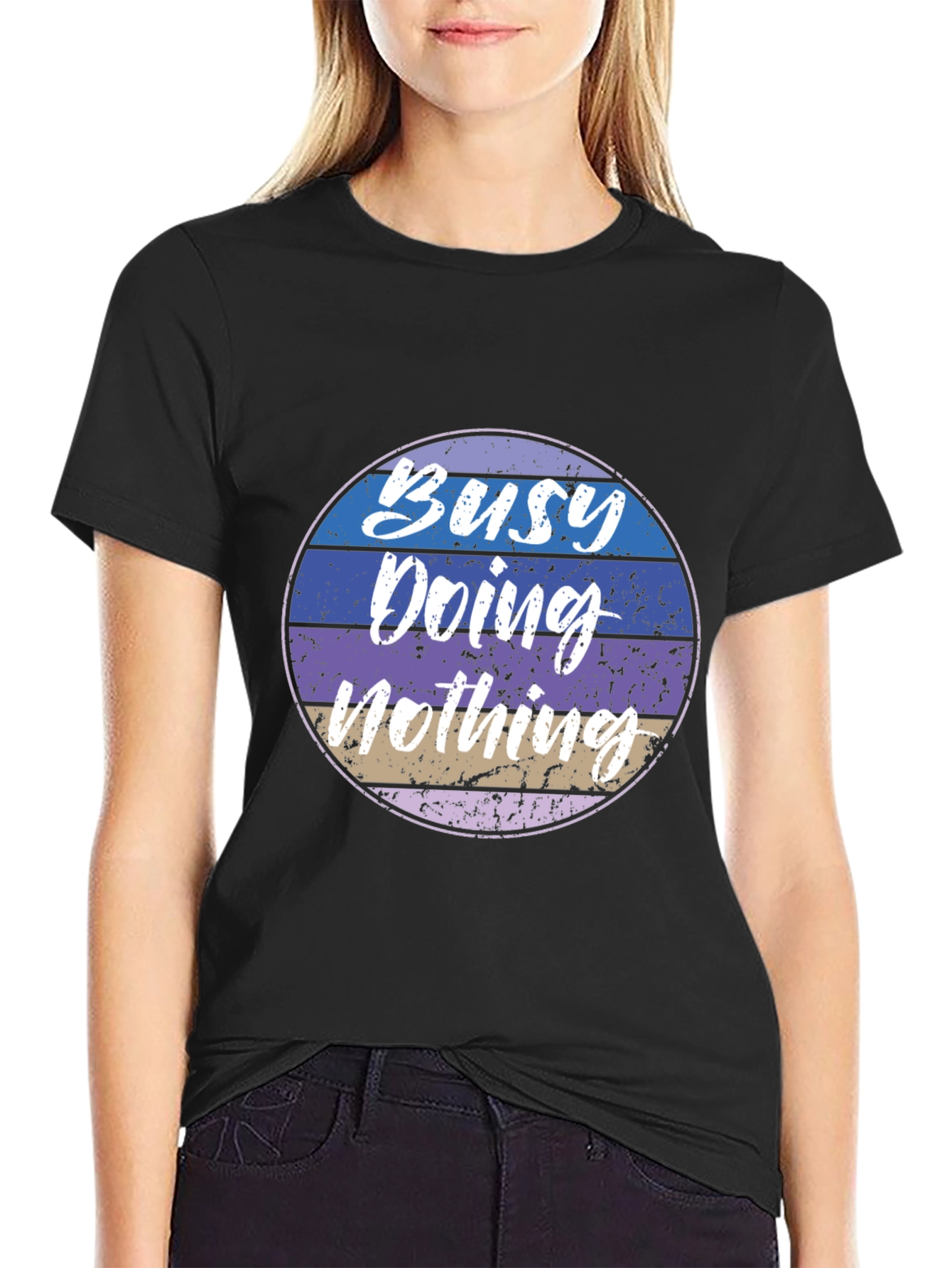 Busy Doing Nothing Graphic Tee